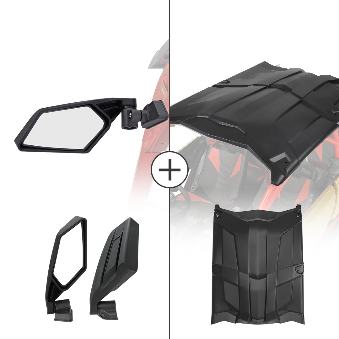 Kemimoto Maverick X3 Max kit specchietti e tettuccio