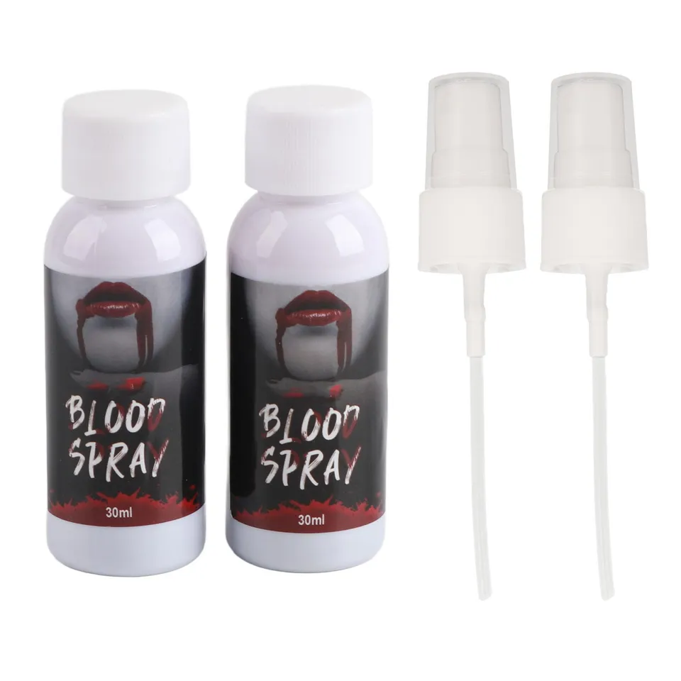 Kuuleyn Halloween Sangue Finto spray trucco 2x30 ml lavabile
