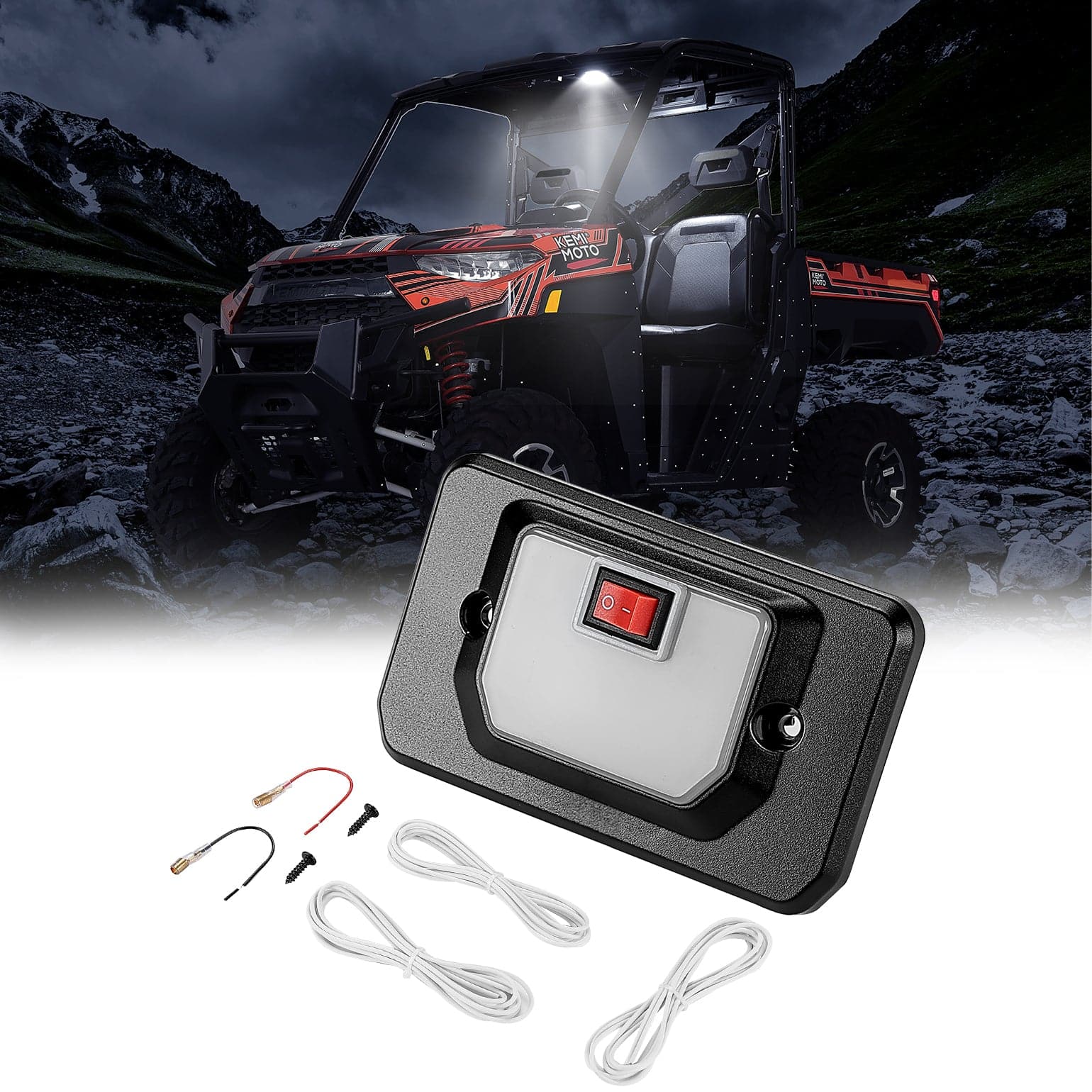 KEMIMOTO Plafoniera LED Polaris Ranger XP 1000 IP65
