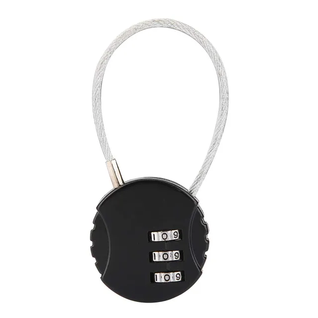 Kuuleyn Lucchetto Valigia Combinazione 3 Cifre Nero