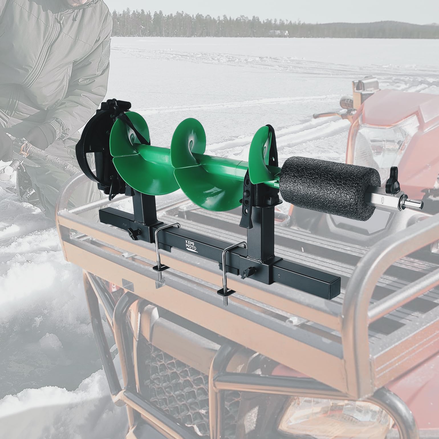 Kemimoto portattrezzi UTV ATV tubo quadro 20-45mm U-Bolt
