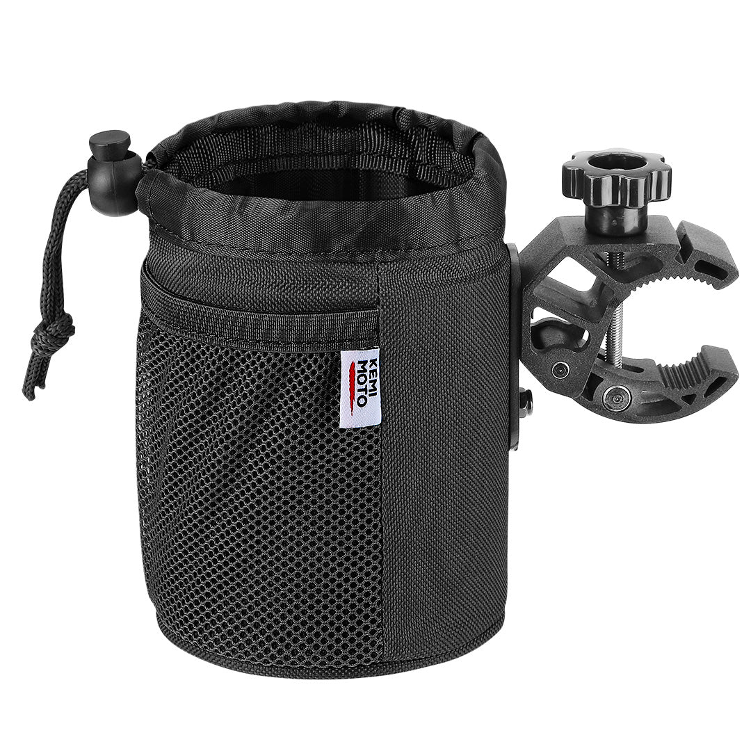 KEMIMOTO portabicchieri Oxford Medium con morsetto singolo nero
