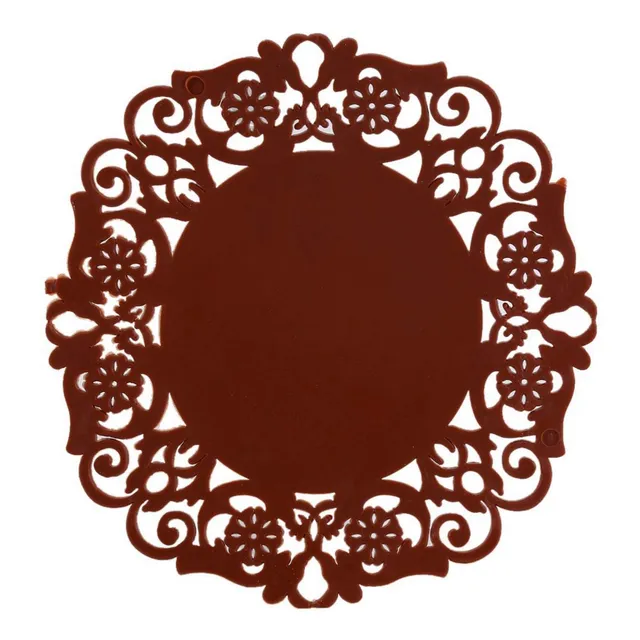 Kuuleyn Sottobicchiere Silicone Rotondo Pizzo 90 mm