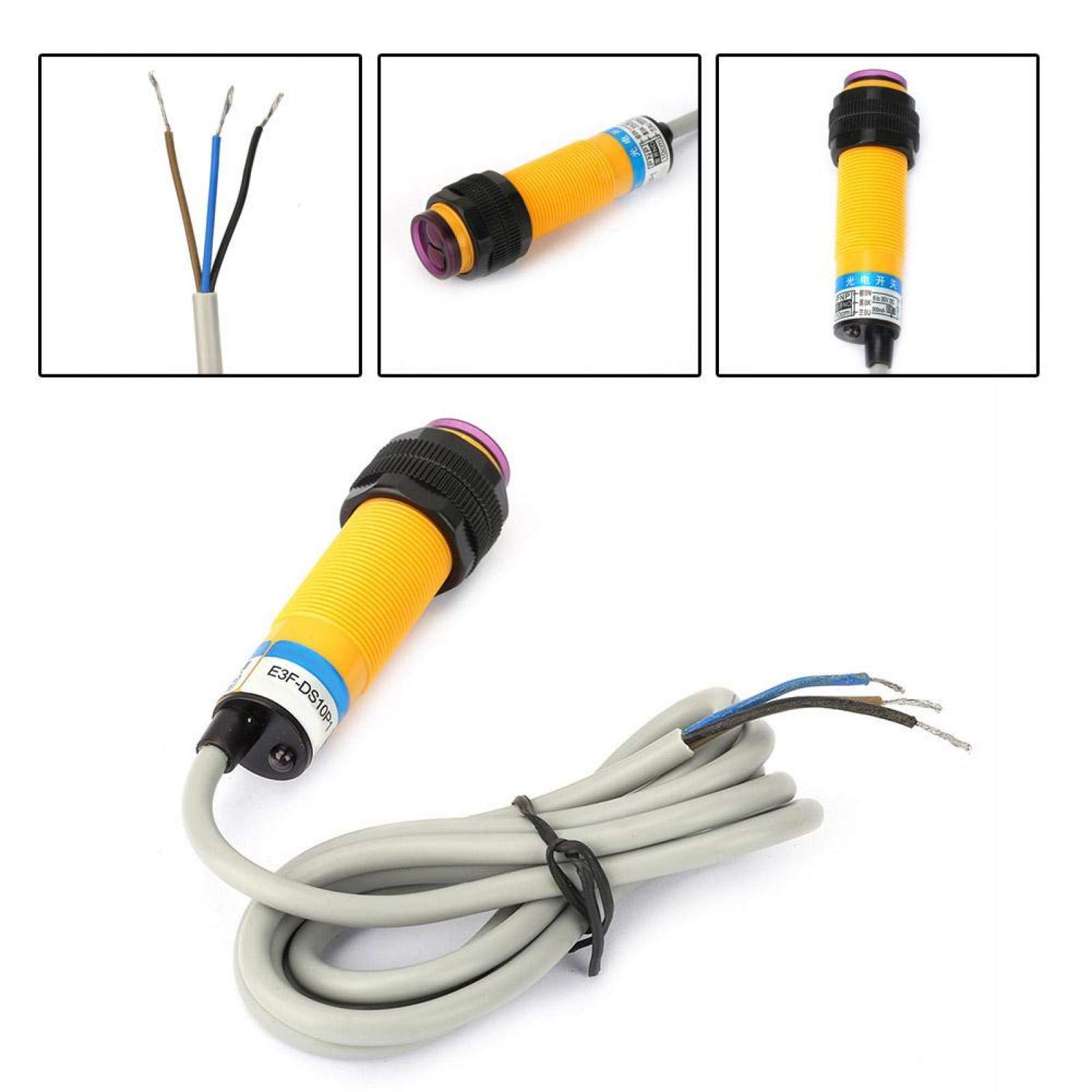 Kuuleyn E3F-DS10P1 Sensore Fotoelettrico NPN 6-36V