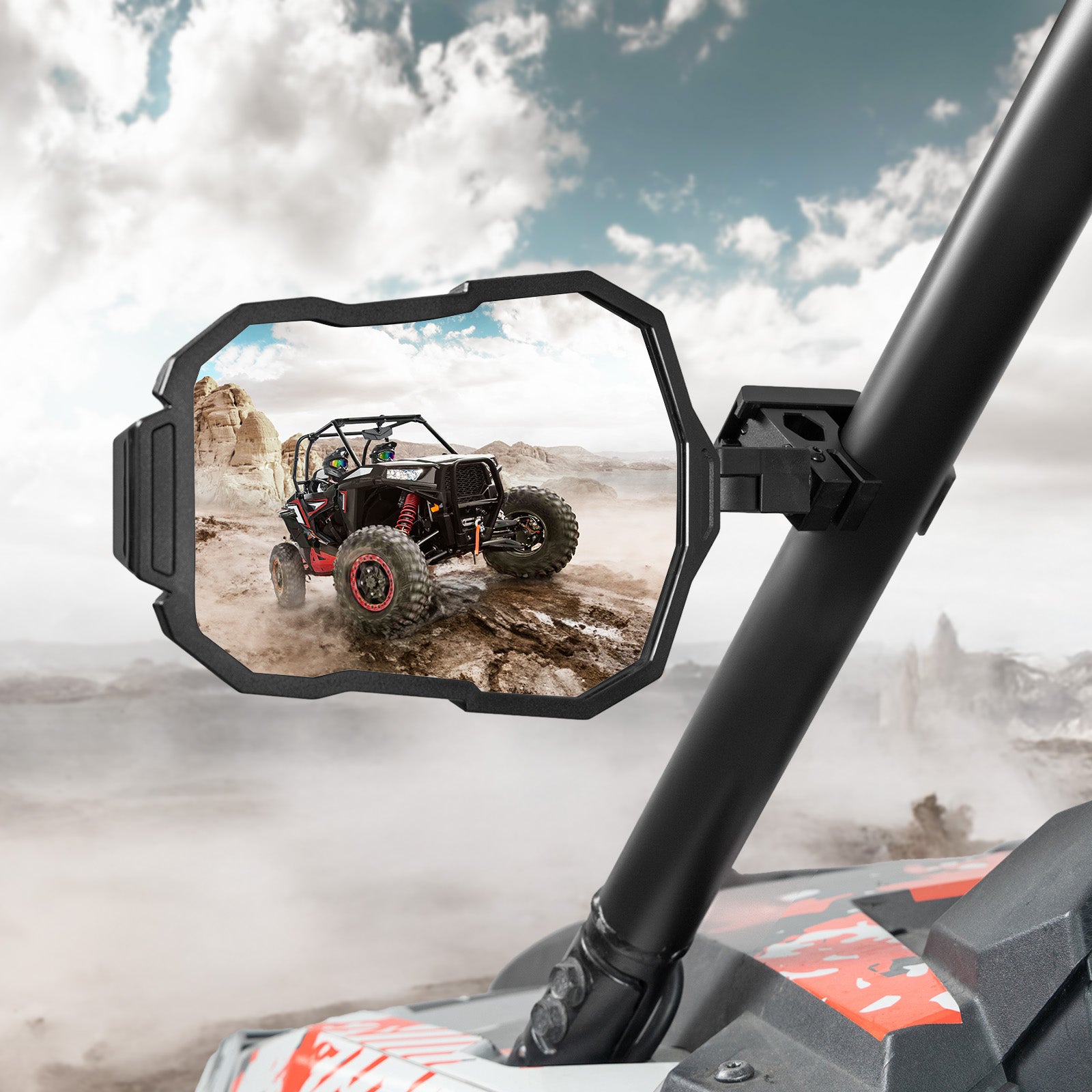 KEMIMOTO UTV specchietti laterali vetro temperato