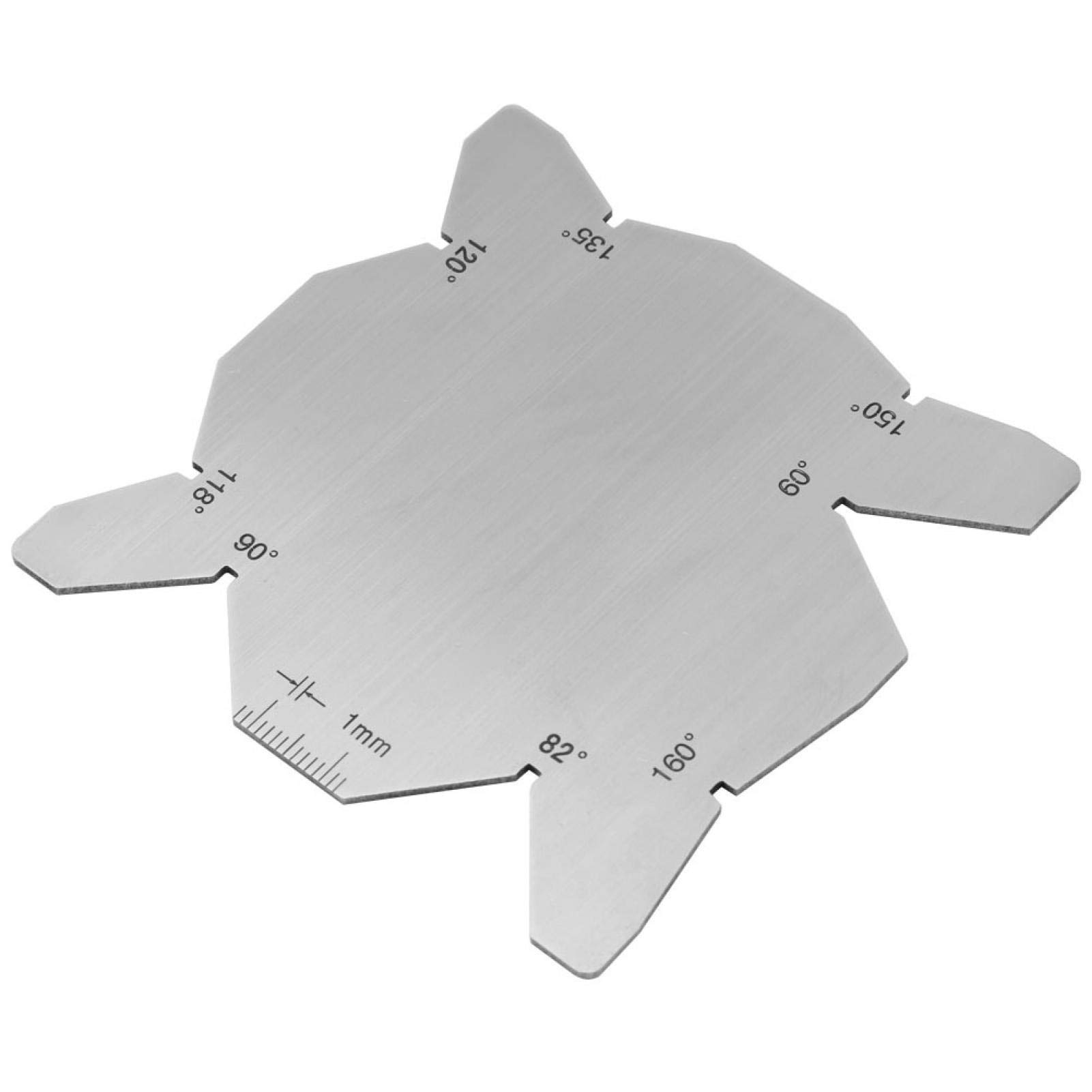 Kuuleyn Misuratore Angolo Punte Trapano 3 Pezzi Inox