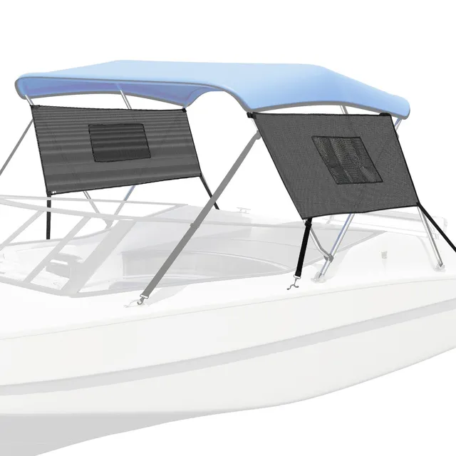 KEMIMOTO Bimini 3 archi pareti laterali rete