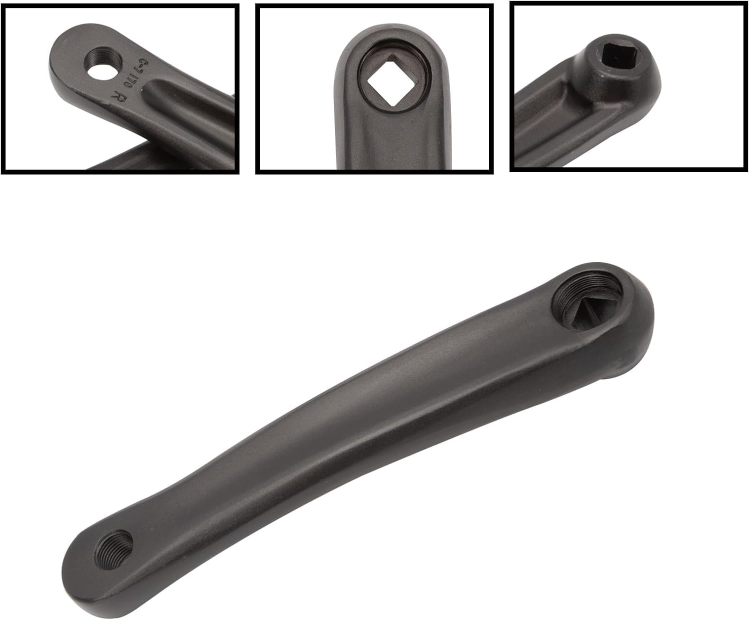 Kuuleyn Crank 2 pedivella bici sinistra lega manovella BMX MTB