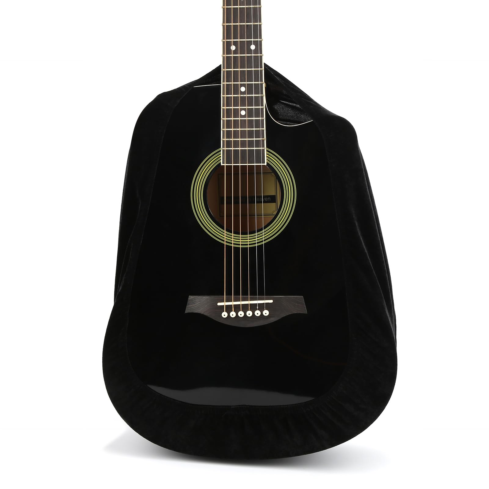 Kuuleyn cover chitarra antipolvere flanella nera acustica