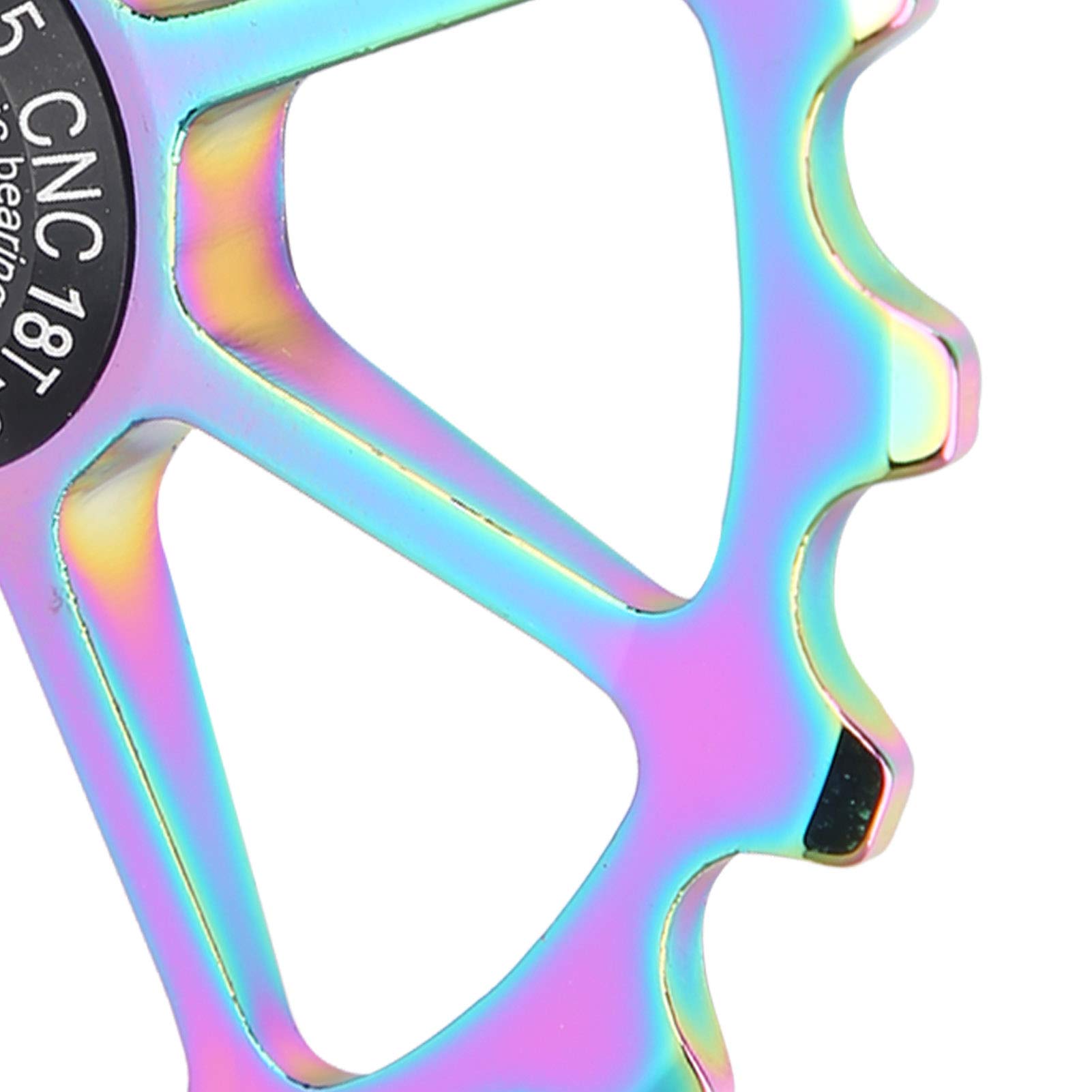 Kuuleyn Puleggia Deragliatore 18T Multicolore Ceramica