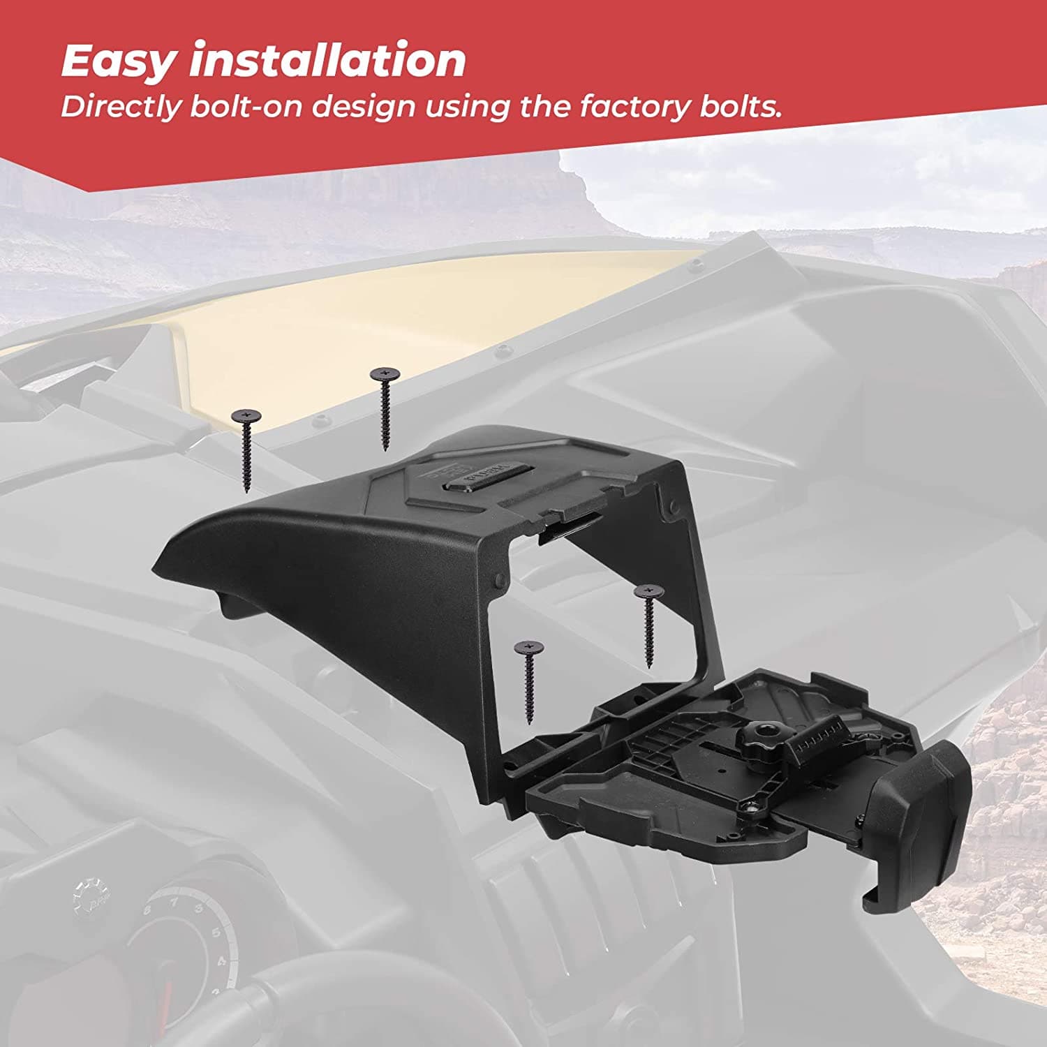 KEMIMOTO Porta tablet con box Can-Am Maverick X3