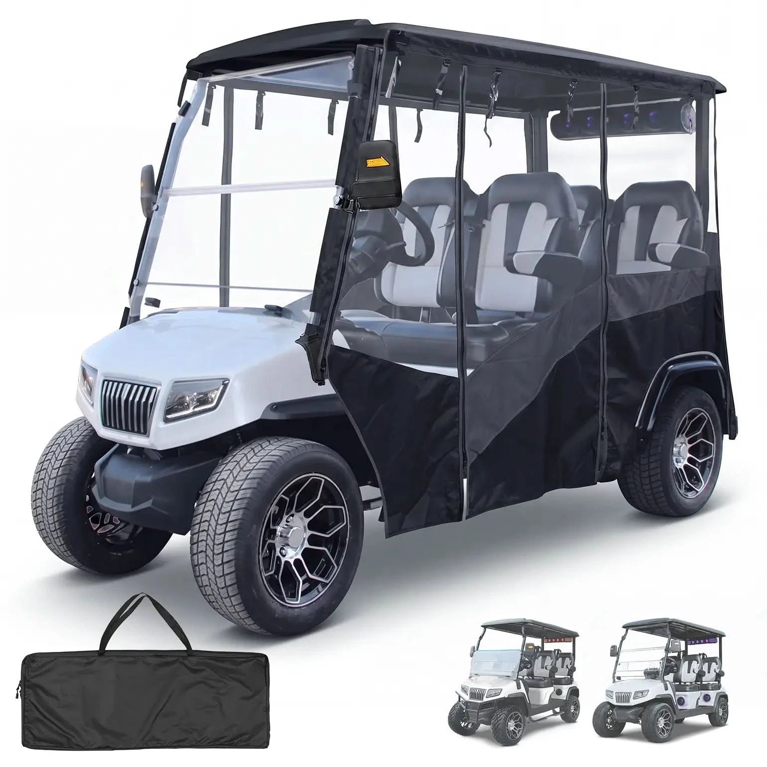 KEMIMOTO D5 Maverick Ranger 4 telo golf cart 4 posti impermeabile