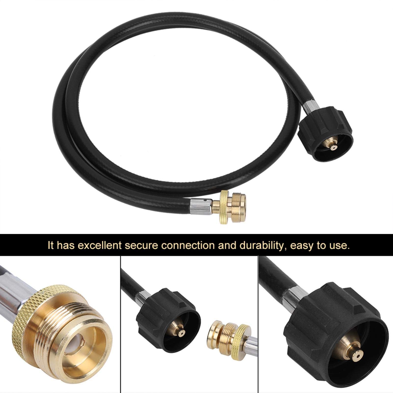 Kuuleyn Tubo Gas Propano 1,2 m Adattatore QCC1 Campeggio