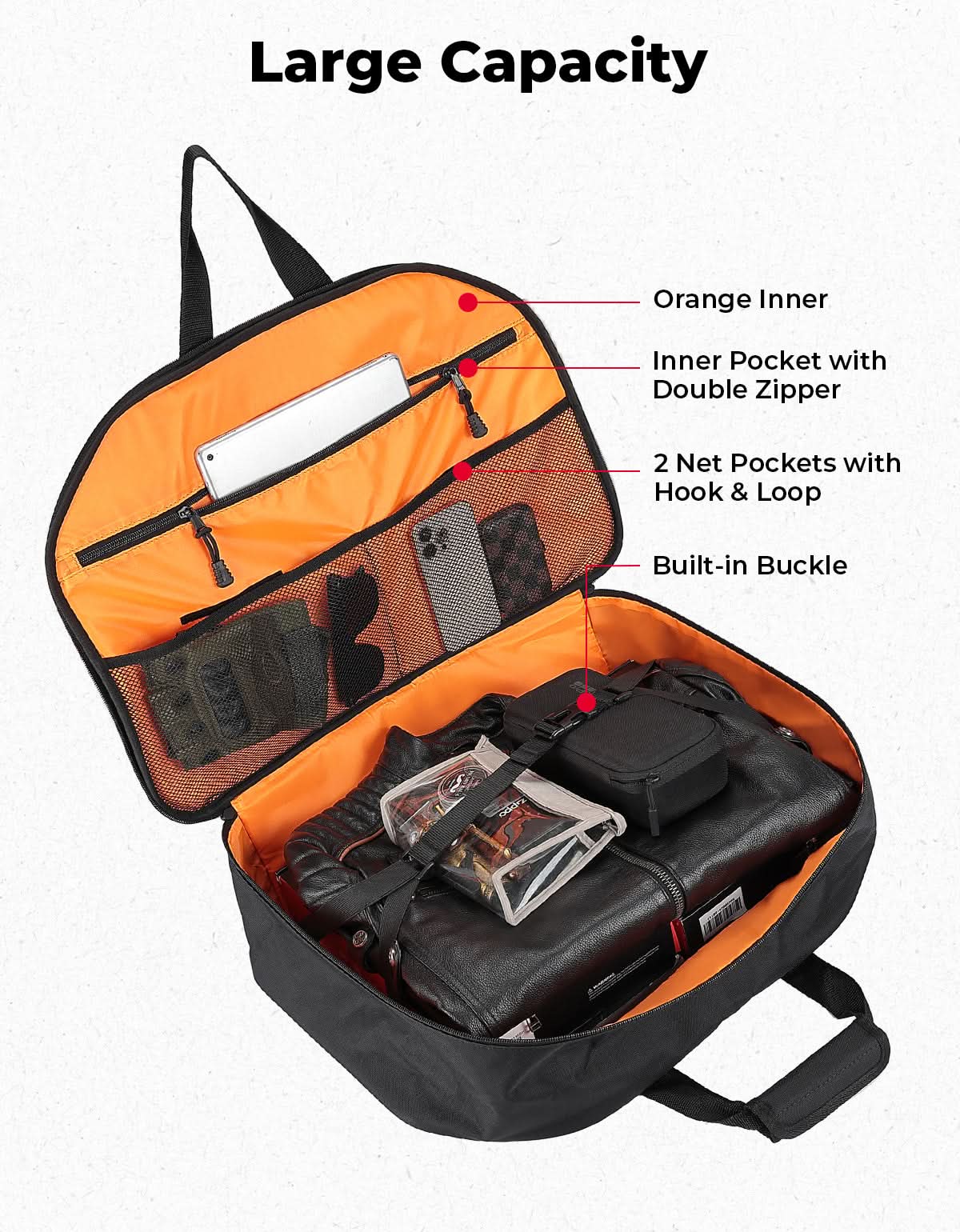 Tour Pack Organizer borsa bauletto touring 40L KEMIMOTO