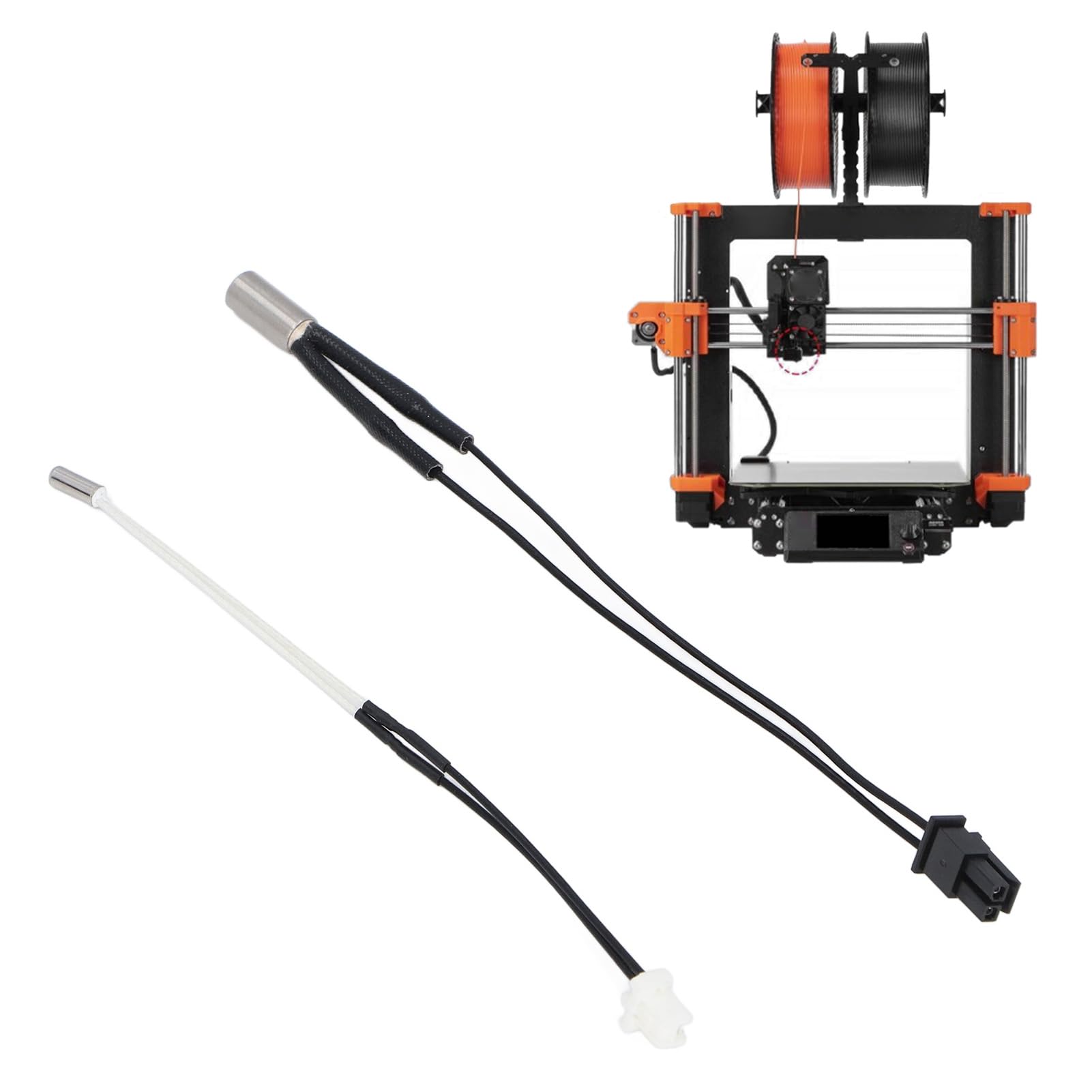 AOWINHIT Cartuccia Hotend 24V 40W per Prusa i3 MK4 termistore