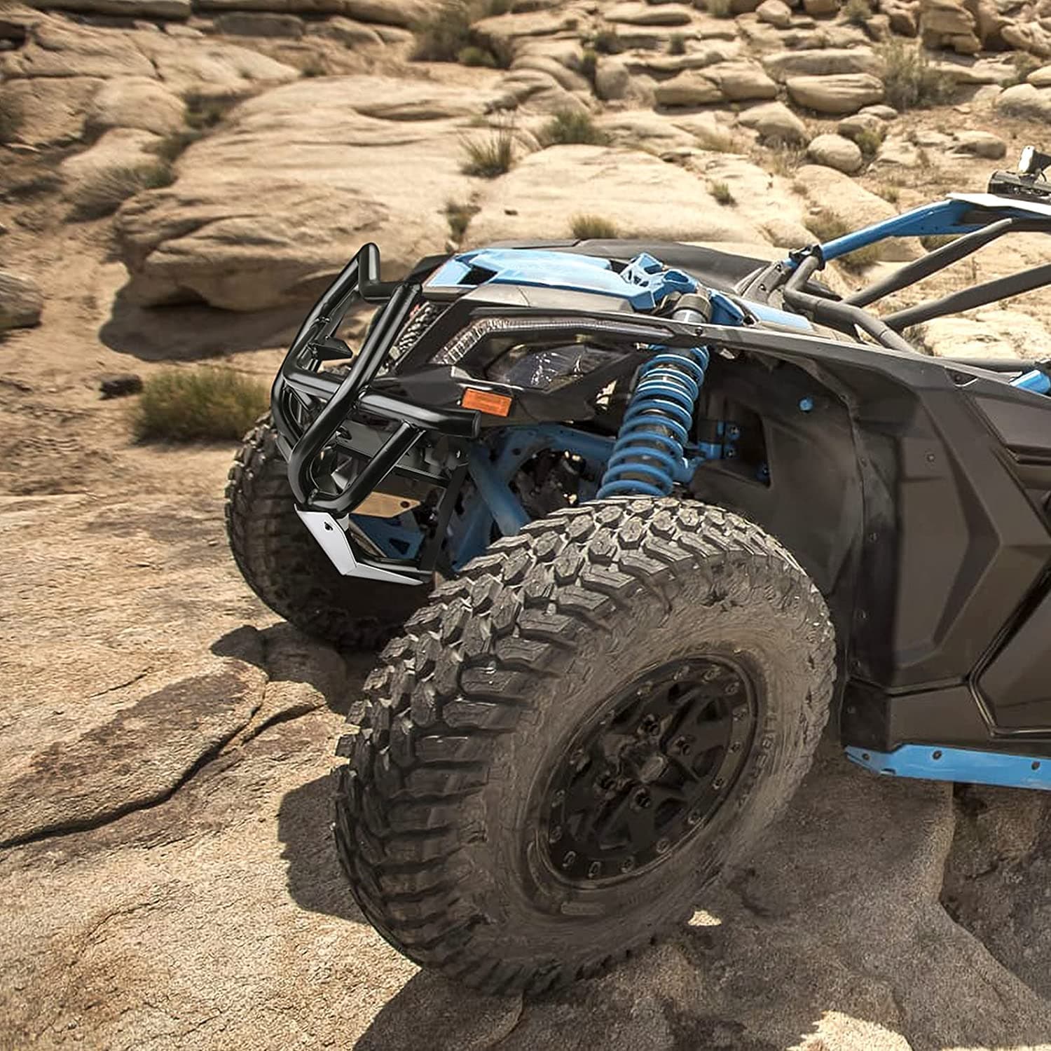 Kemimoto Maverick X3 paraurti anteriore acciaio nero