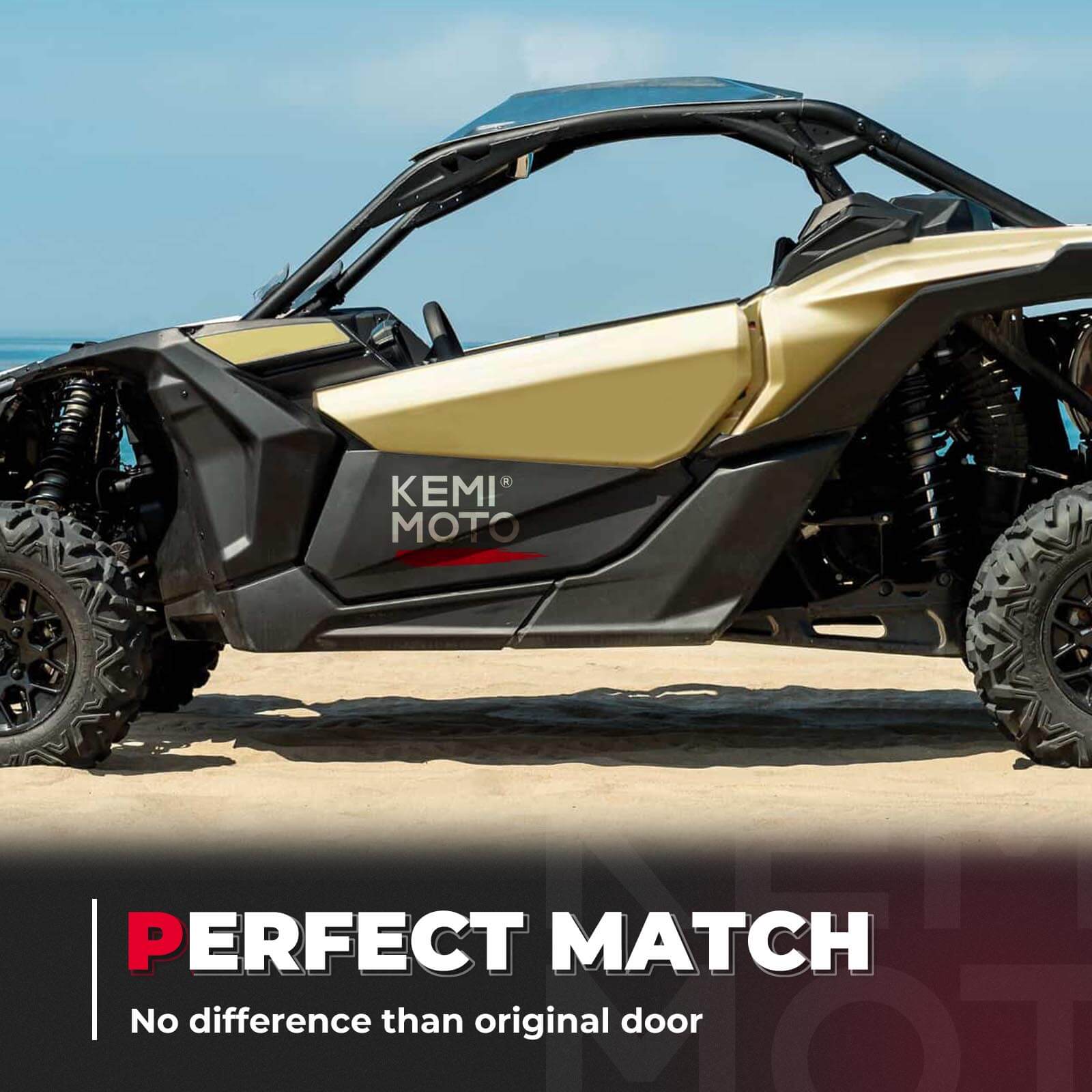 Kemimoto Maverick X3 portiere basse e parafanghi kit
