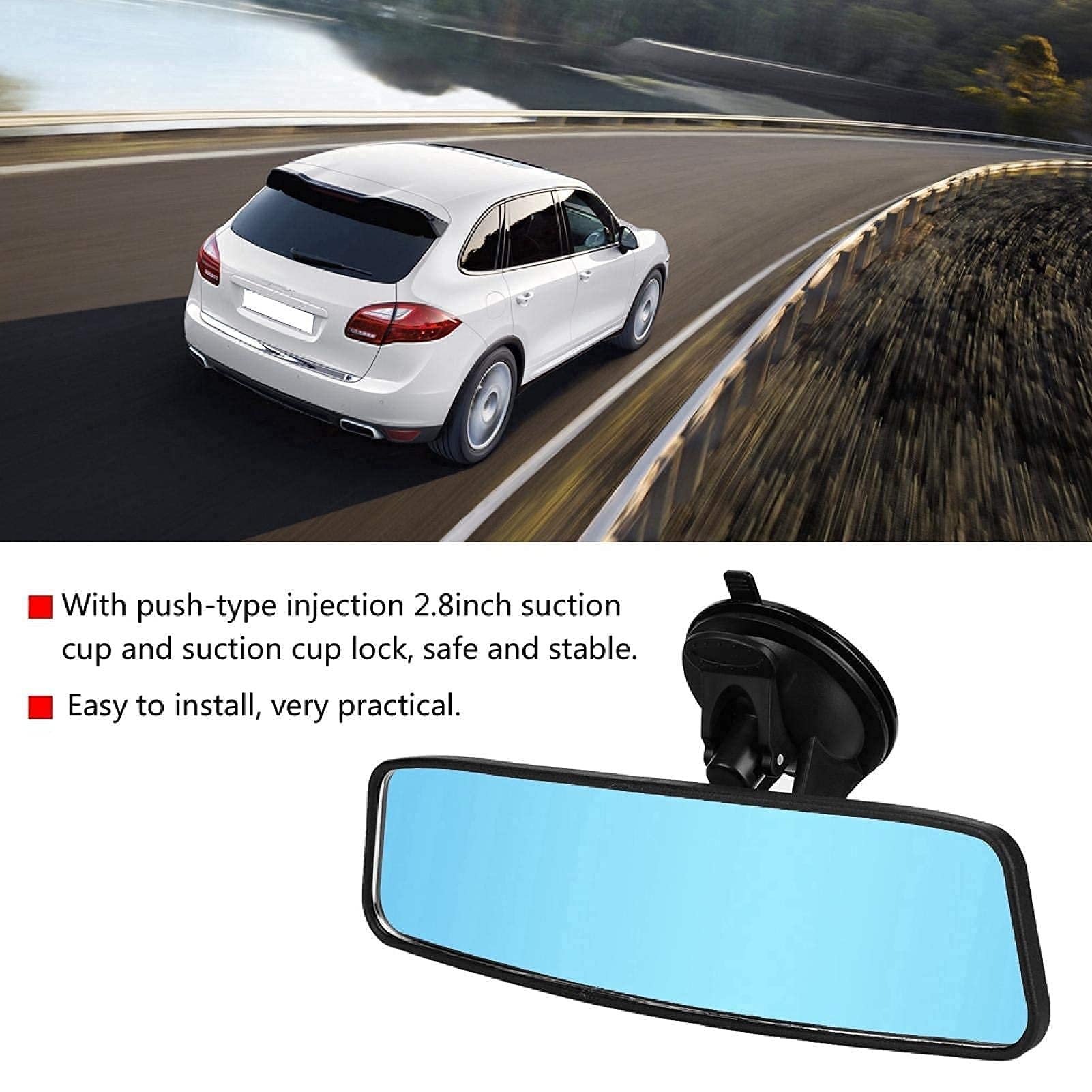 Kuuleyn CZC-241B Specchietto Auto Bambini Blu Grandangolare