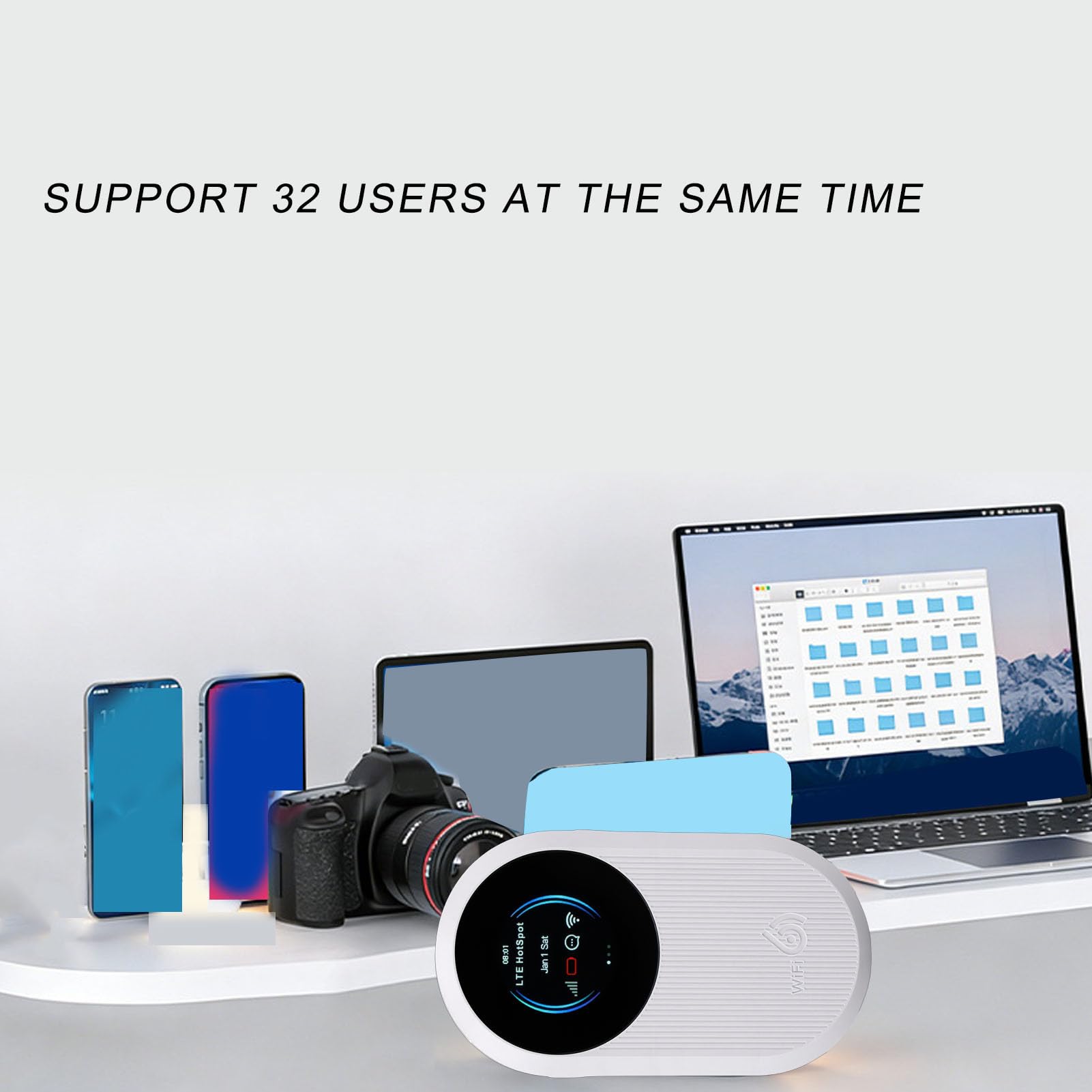 AOWINHIT Hotspot mobile 4G LTE 3000 mAh