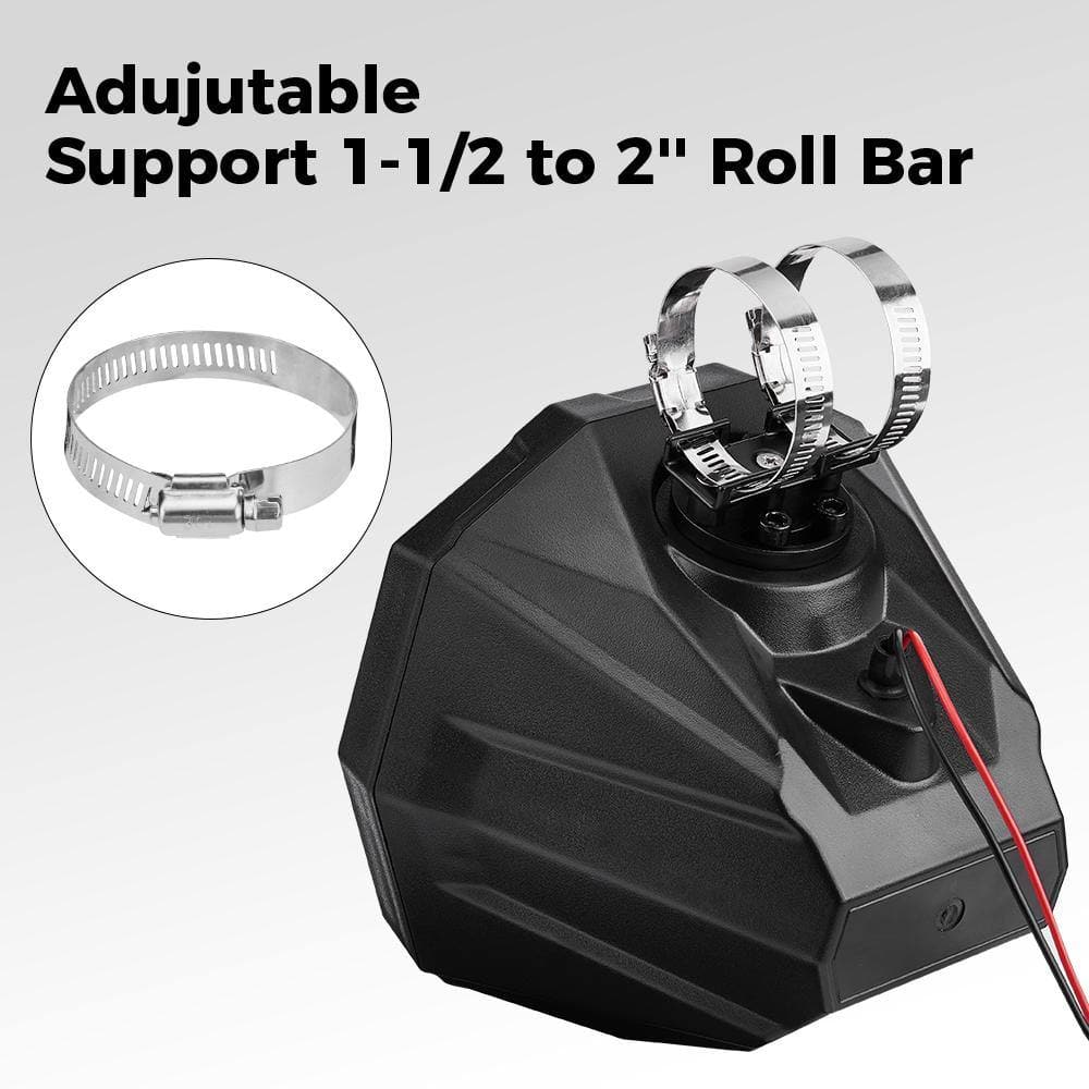 KEMIMOTO UTV box altoparlanti 6,5 pollici coppia orientabili