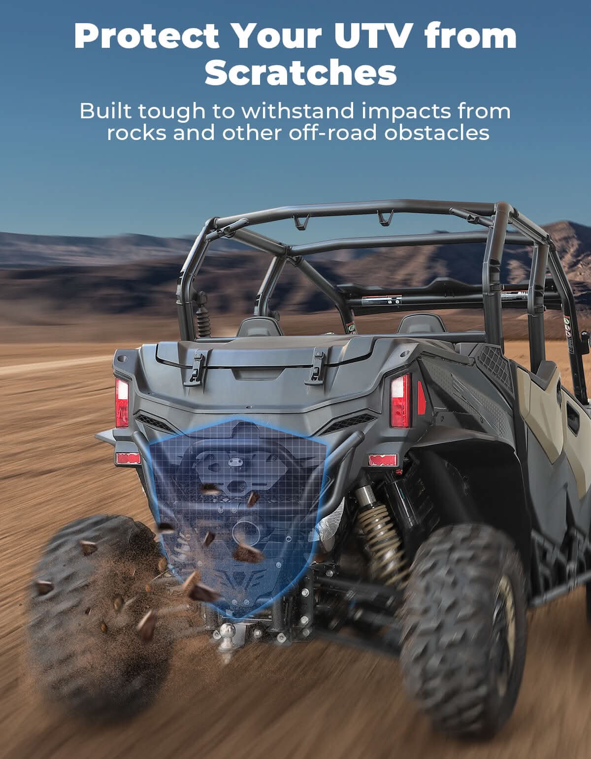 KEMIMOTO ZFORCE 950 paraurti posteriore metallo