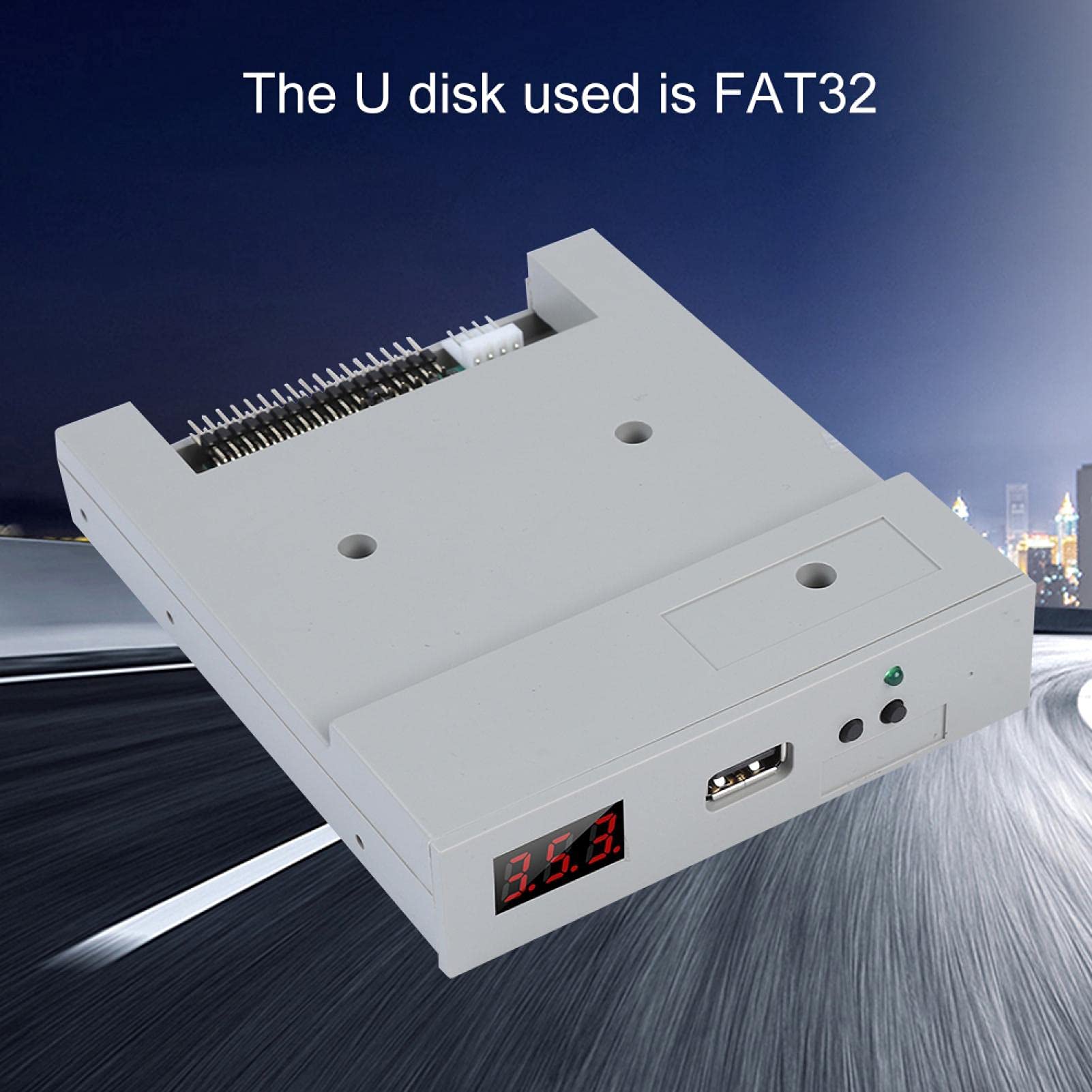 Kuuleyn SFR1M44-U100 emulatore floppy bianco USB 5V