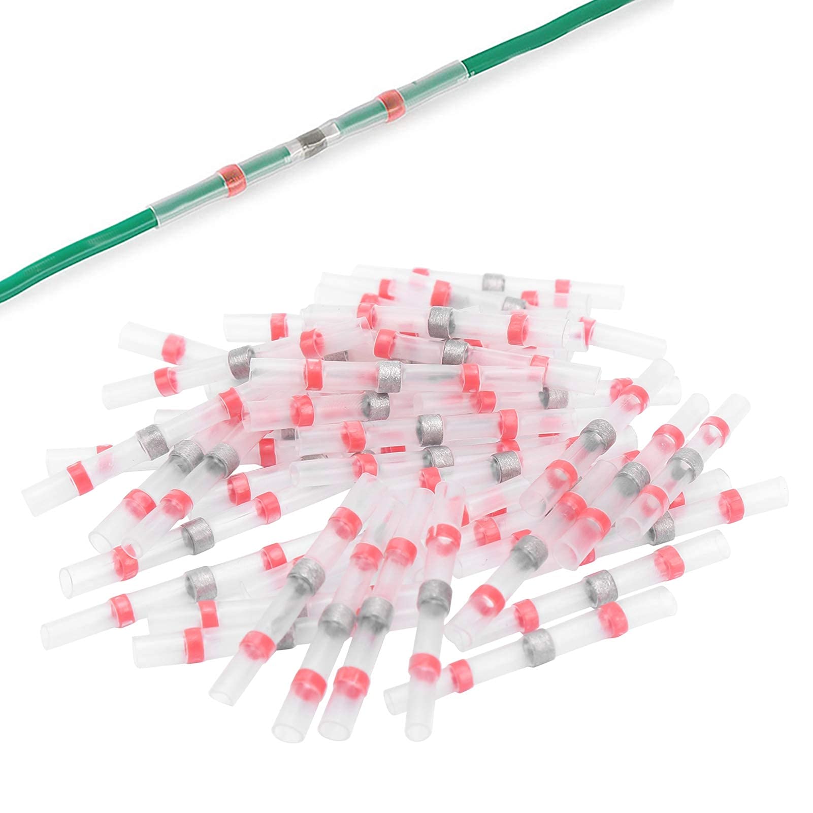 Kuuleyn SST-S21 connettori termorestringenti 50 pezzi impermeabili