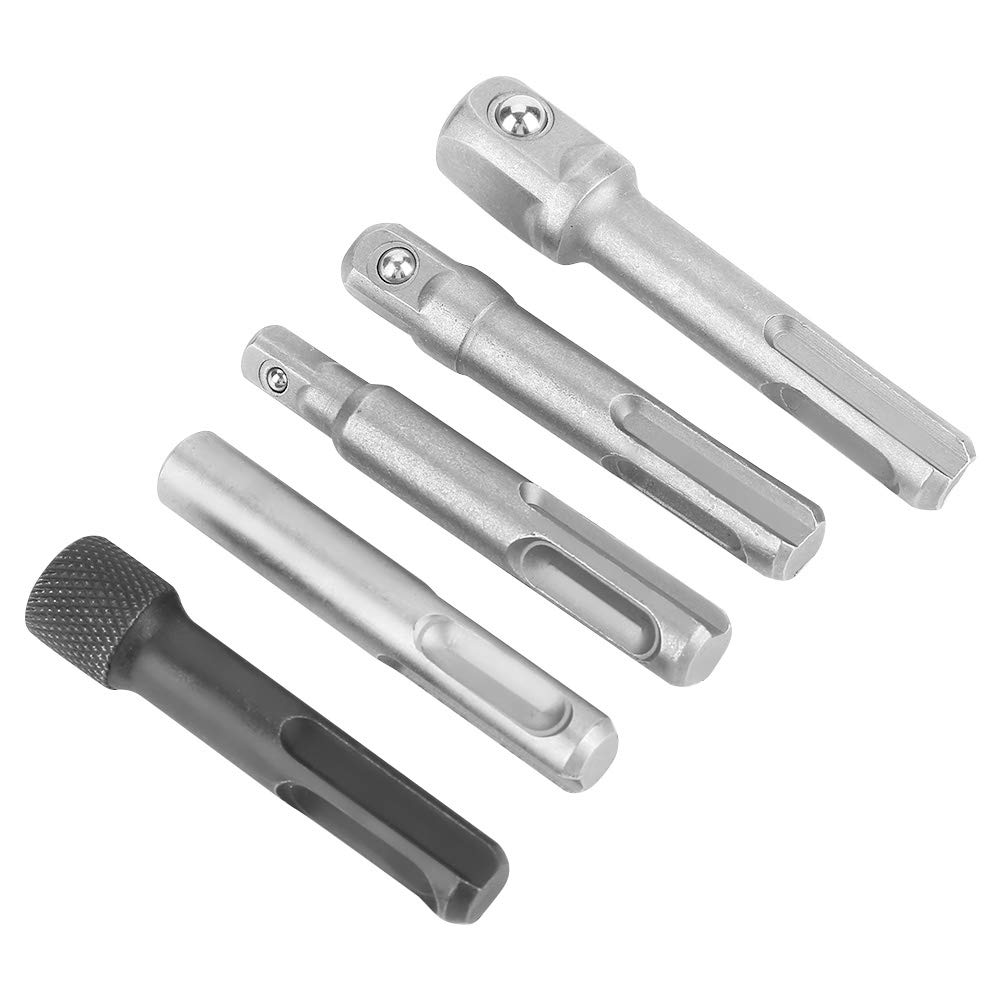 Kuuleyn adattatore presa SDS acciaio set 5 pezzi esagonale