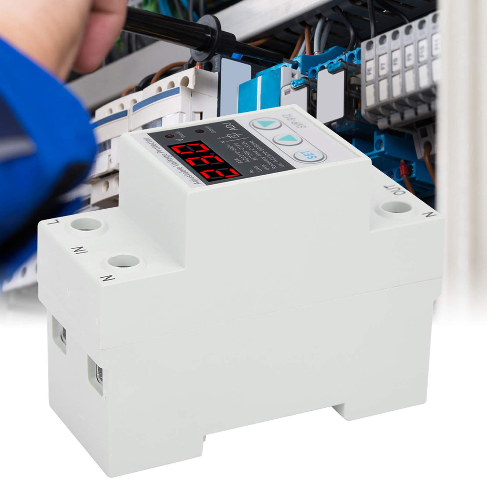 Kuuleyn SVP-912 Rele Protezione Tensione 230V 63A Voltmetro