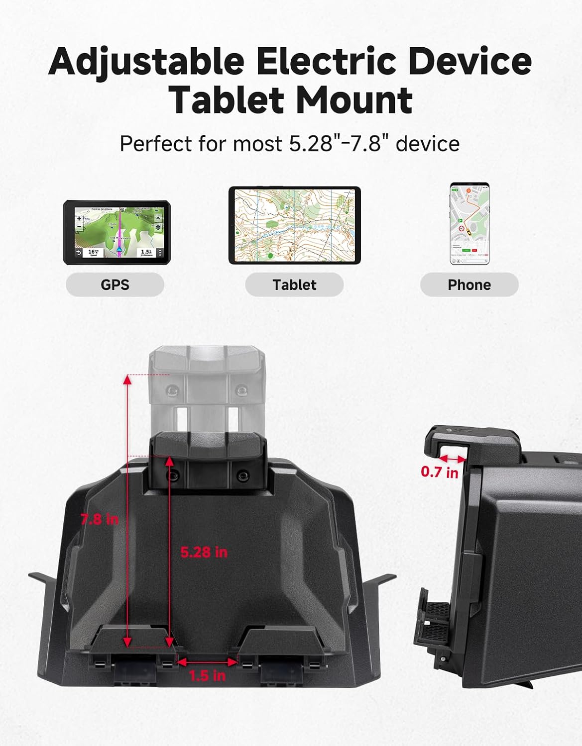KEMIMOTO Porta Tablet CFMOTO ZForce 950 800 Trail 8-10L