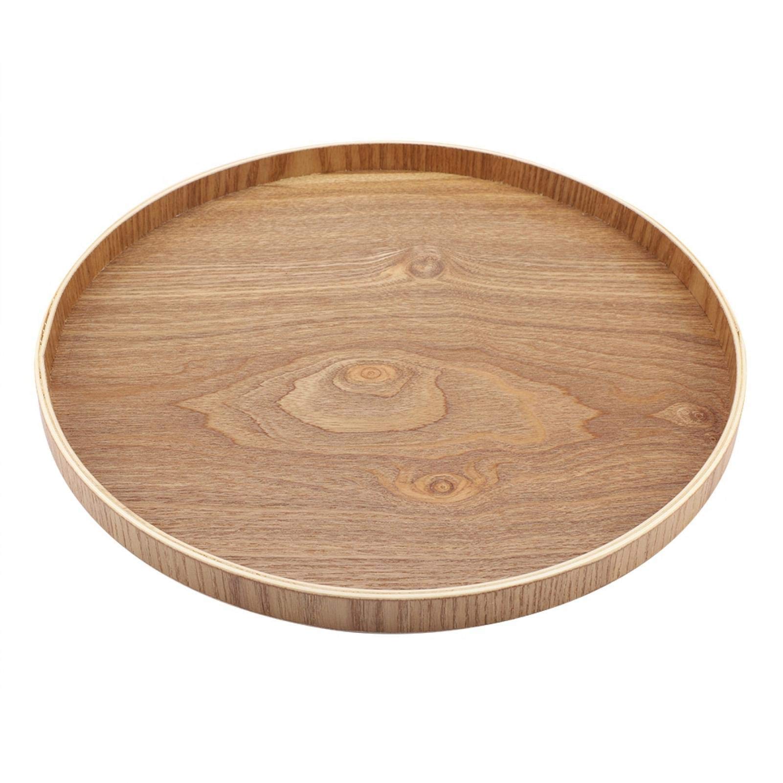 Kuuleyn vassoio legno 24 cm rotondo vintage