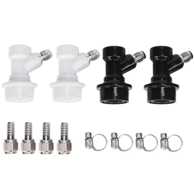 Kuuleyn Set 4 Raccordi Ball Lock MFL Fusti Birra