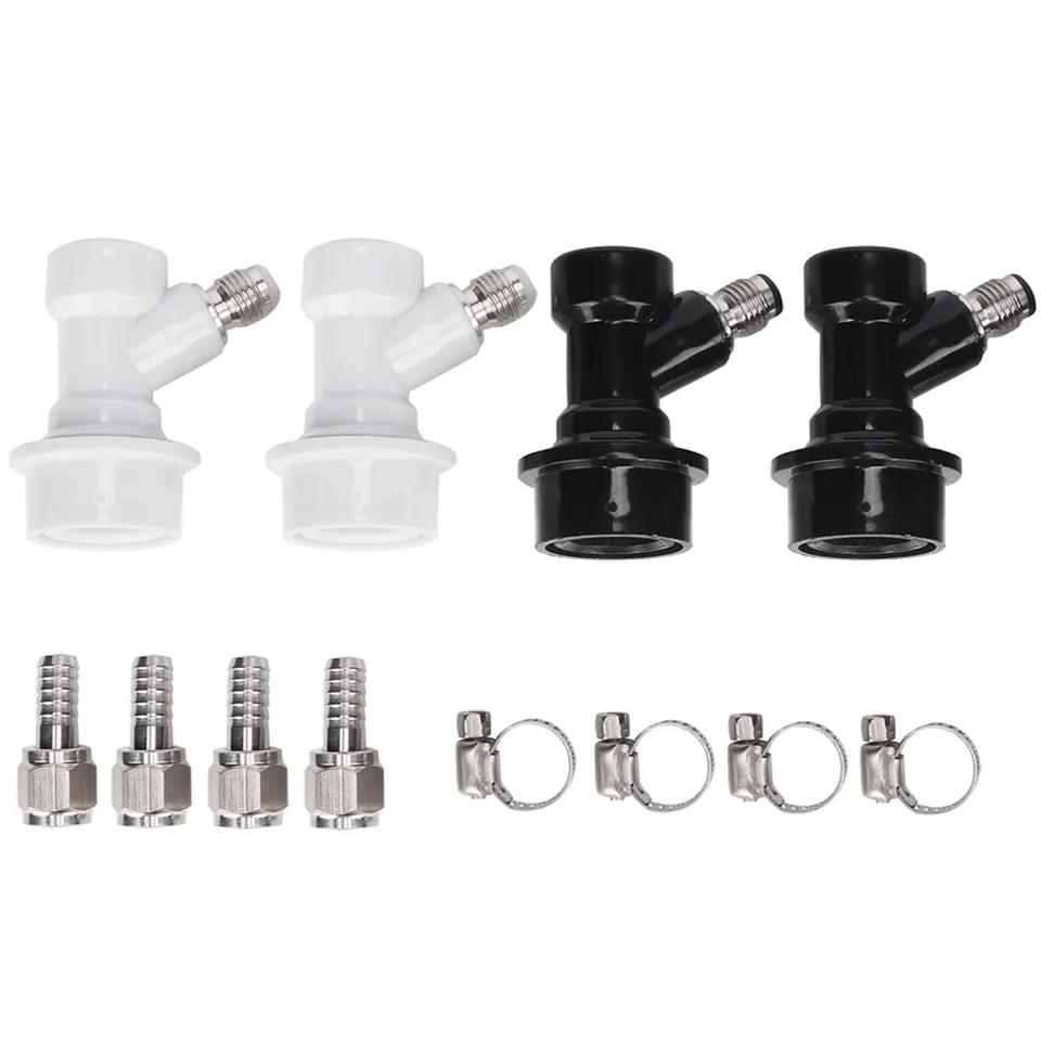 Kuuleyn Set 4 Raccordi Ball Lock MFL Fusti Birra