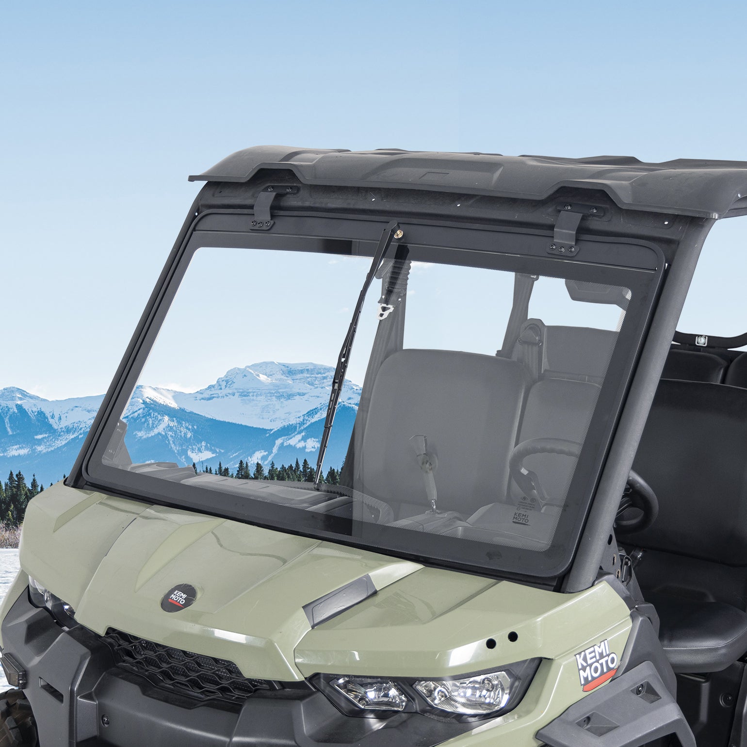 KEMIMOTO Parabrezza Commander Maverick Sport Trail