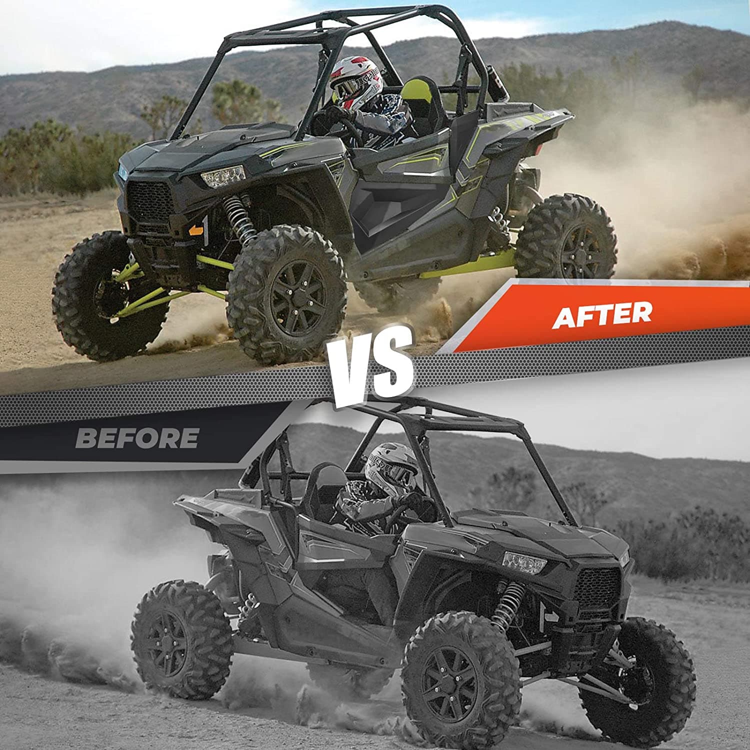 KEMIMOTO RZR 60 pannelli mezza portiera inferiore coppia