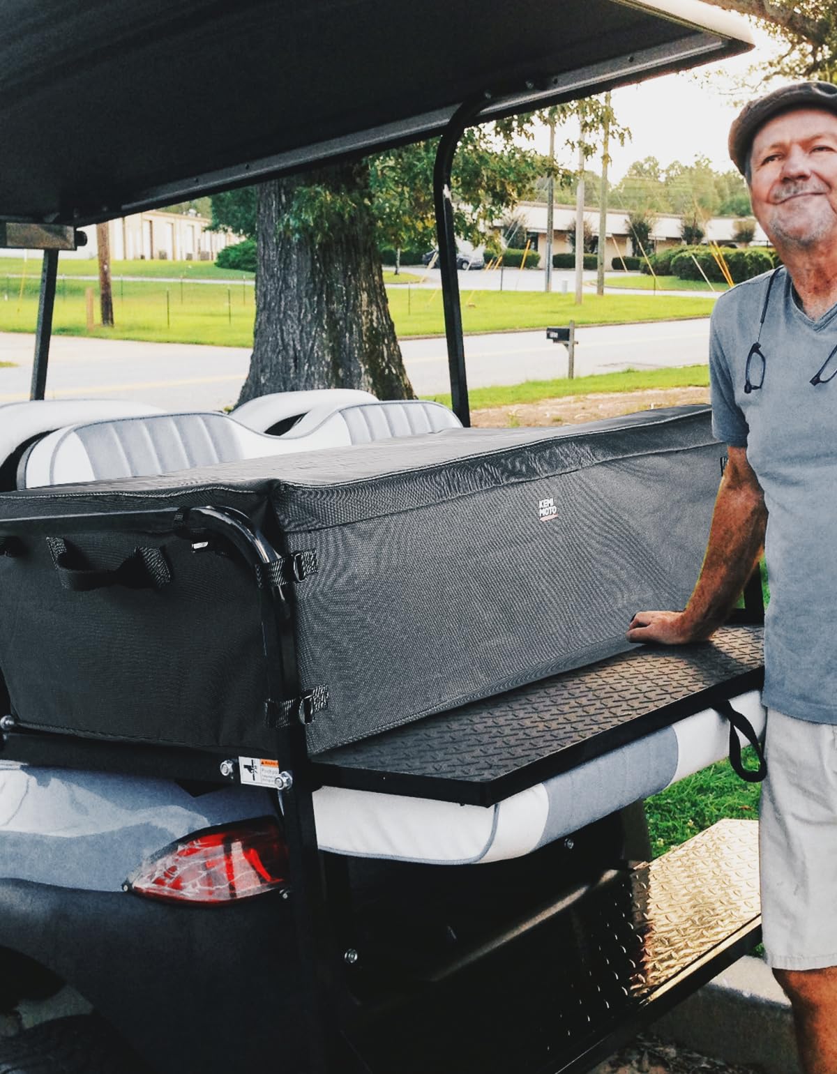 KEMIMOTO borsa portaoggetti golf cart Club Car EZGO impermeabile