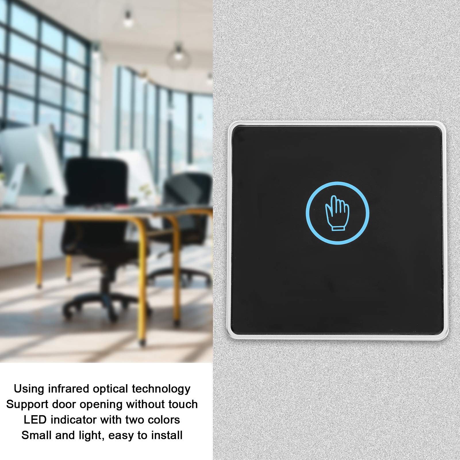 Kuuleyn interruttore porta infrarossi 12V LED
