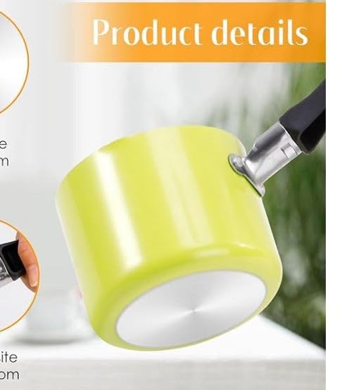 Hapivida Mini Casseruola 550 ml Verde Ø10 cm Antiaderente