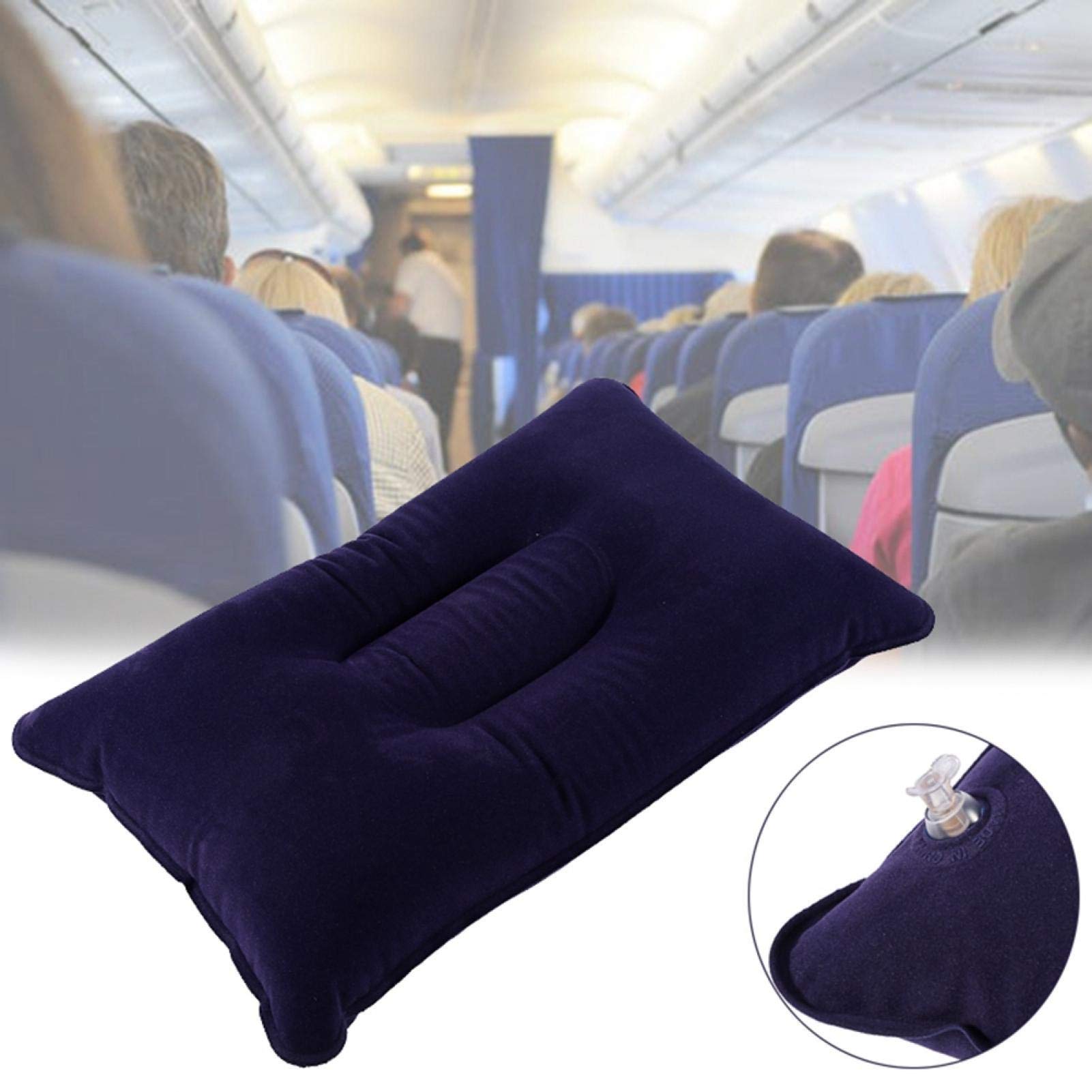 Kuuleyn Cuscino Gonfiabile PVC Viaggio Campeggio Collo