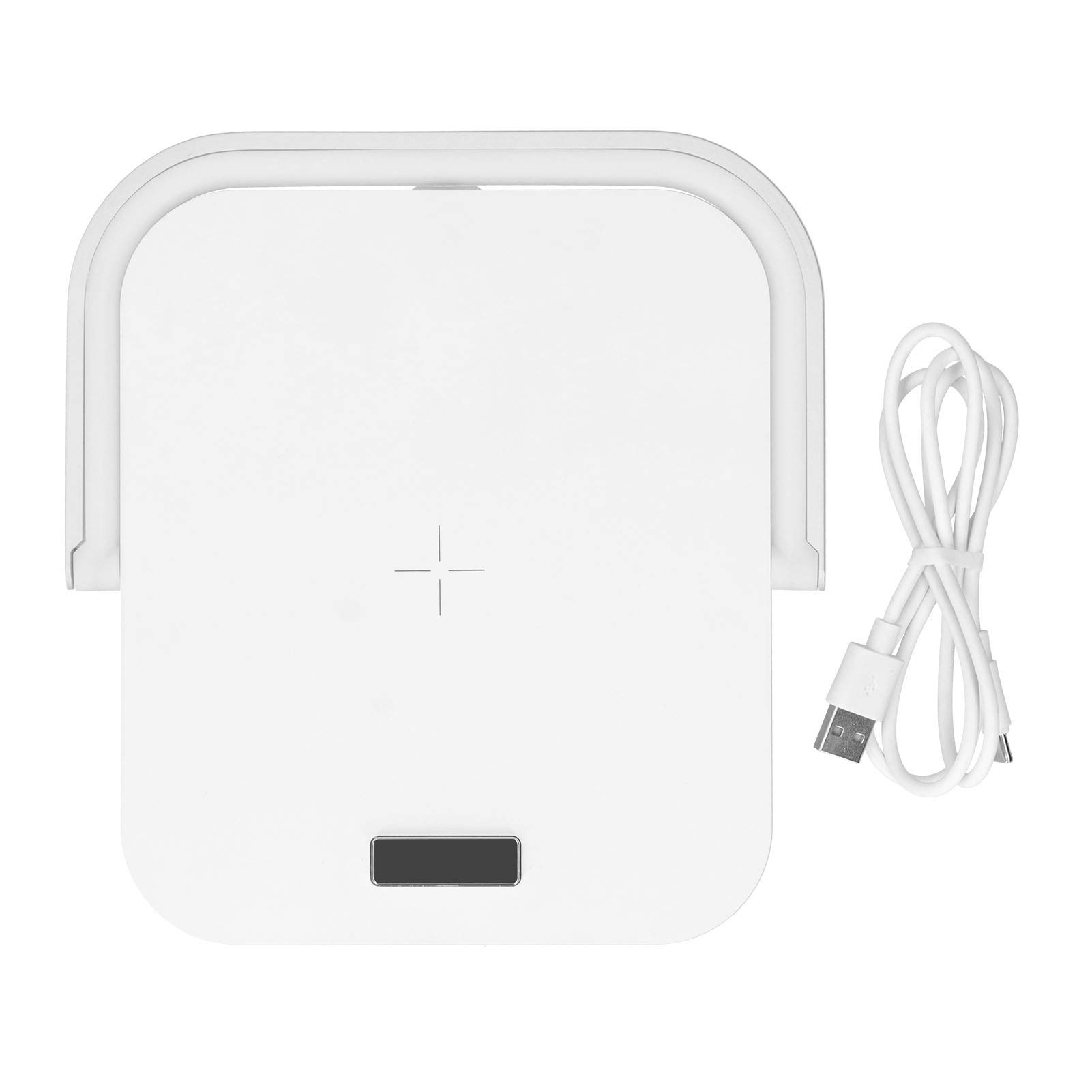 Kuuleyn lampada da tavolo 3 in 1 bianca ricarica wireless 5V