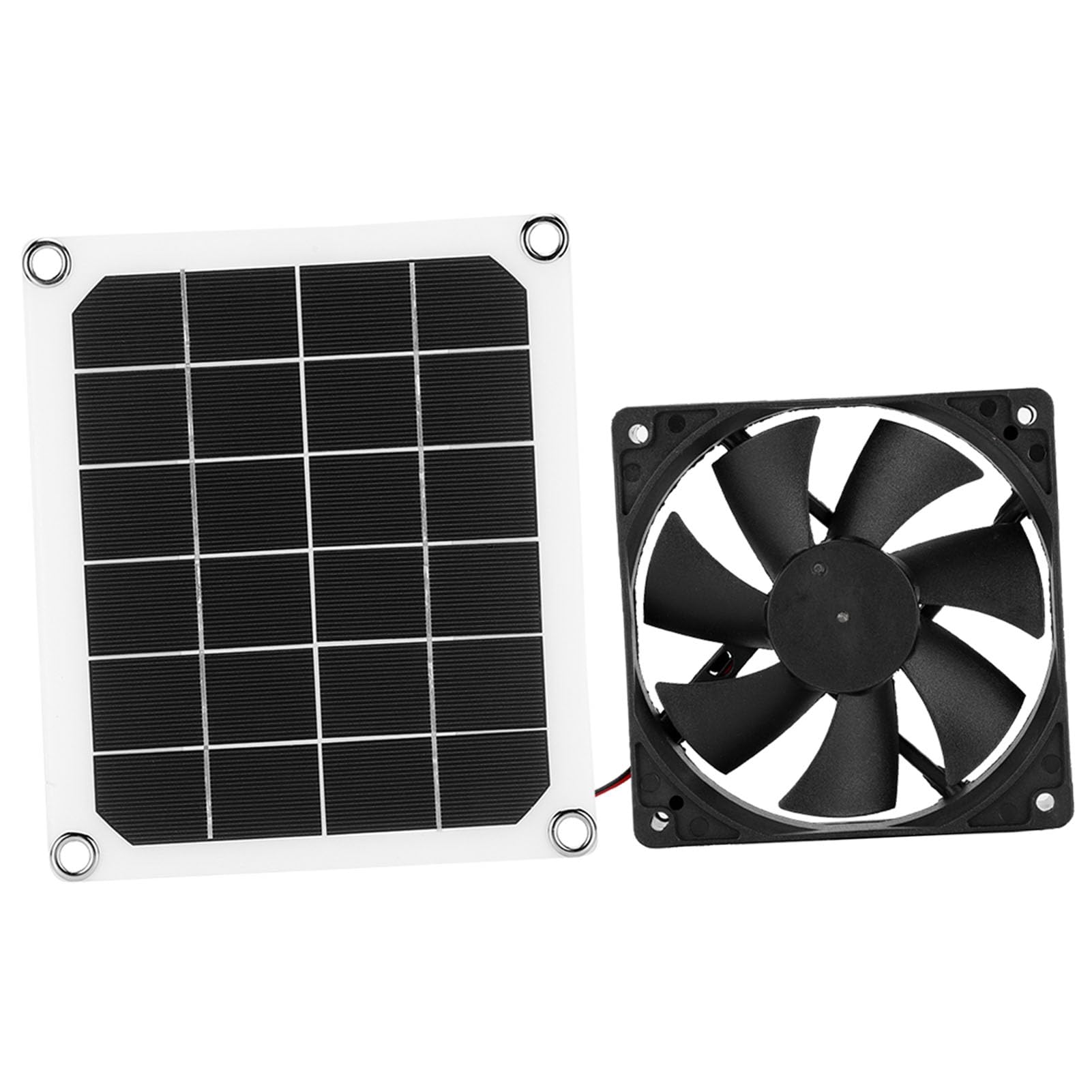 AOWINHIT 6V 10W ventola solare USB IP65 serra pollaio