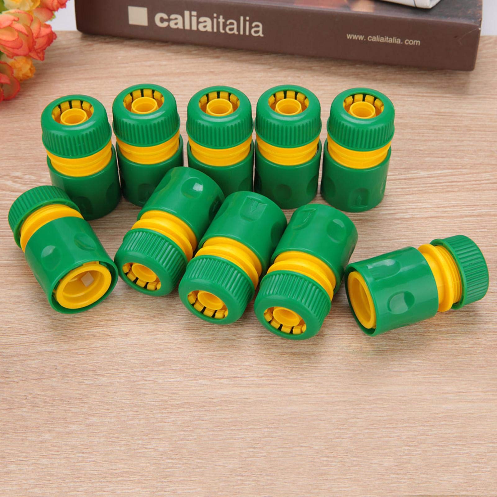 Kuuleyn Raccordo rapido 1/2" tubo giardino 10 pezzi PP