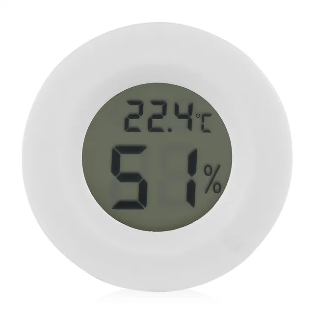 Kuuleyn Mini Igrometro digitale bianco per terrari