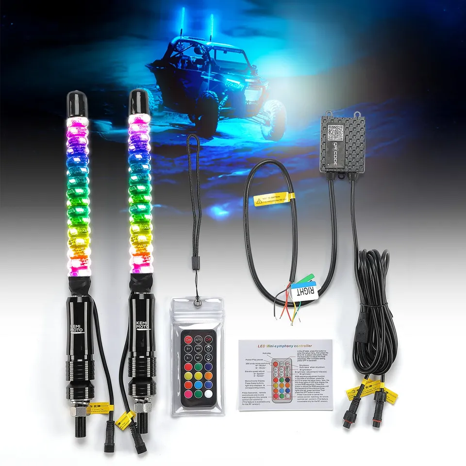KEMIMOTO fruste LED UTV 2FT bluetooth 2 pz IP67