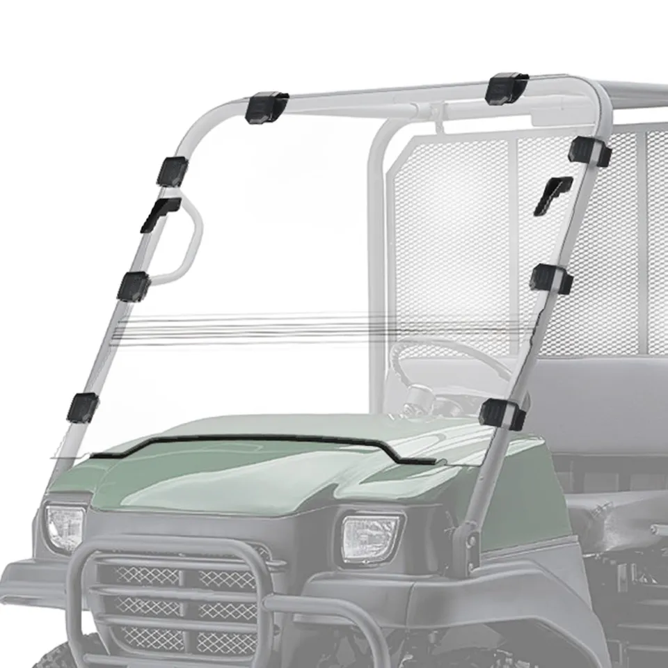 Kemimoto Mule 3010 parabrezza anteriore UTV trasparente