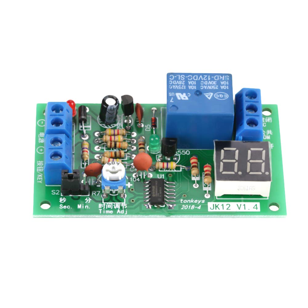 Kuuleyn modulo timer DC12V display LED 1-99 s/min