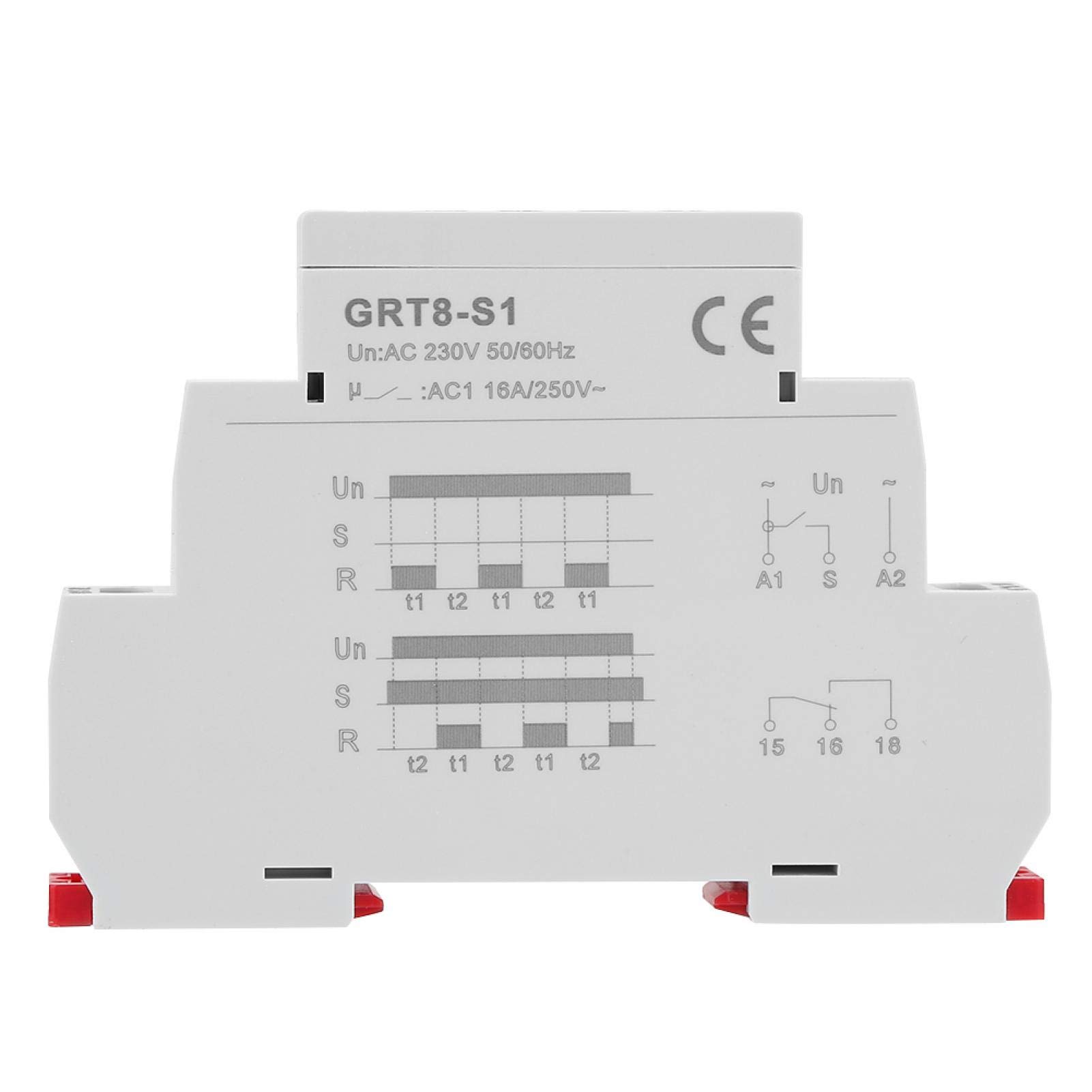 Kuuleyn GRT8-S1 timer ciclo AC230V guida DIN