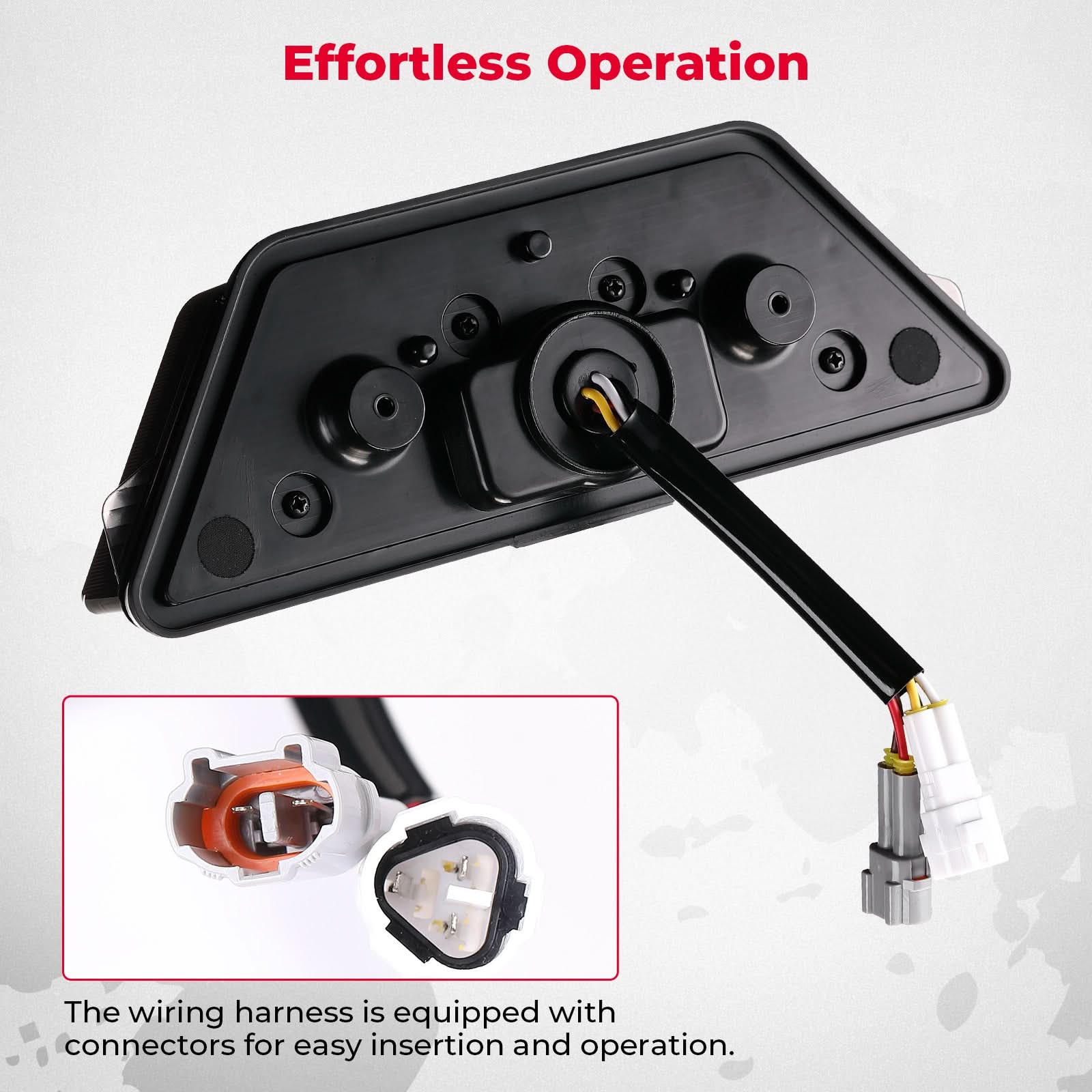 KEMIMOTO fari posteriori LED fumé per Yamaha RMAX 1000 coppia