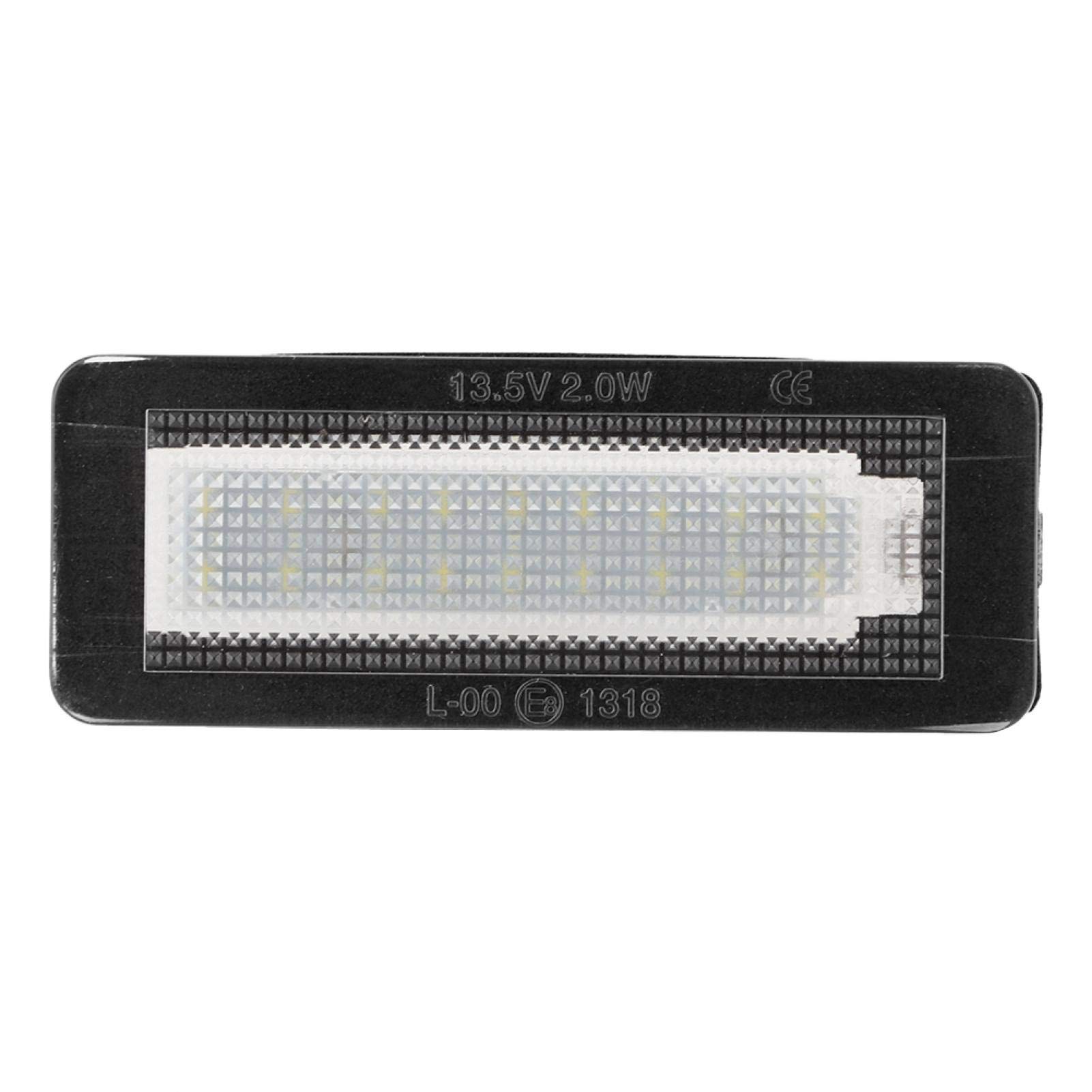 Kuuleyn luce targa LED Smart Fortwo W450 W451 2 pz