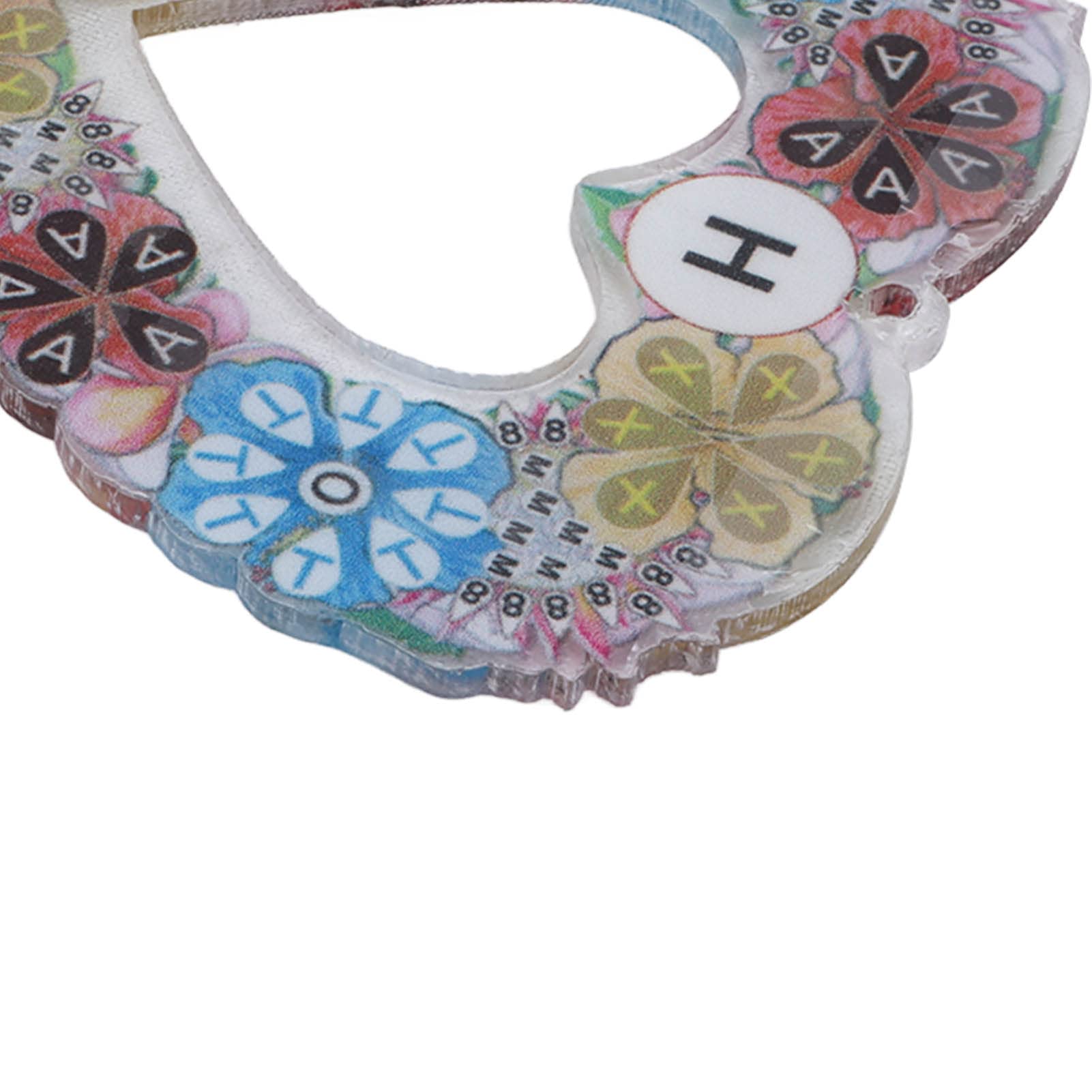 AOWINHIT Ciondolo Diamond Painting Cuore Kit Finestra Fai Da Te